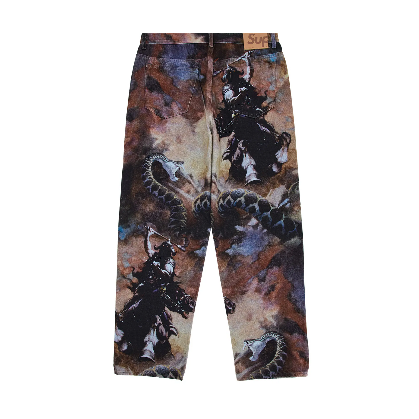 Supreme Frazetta Loose Fit Jean Multicolor [USED] - 32 (Used)