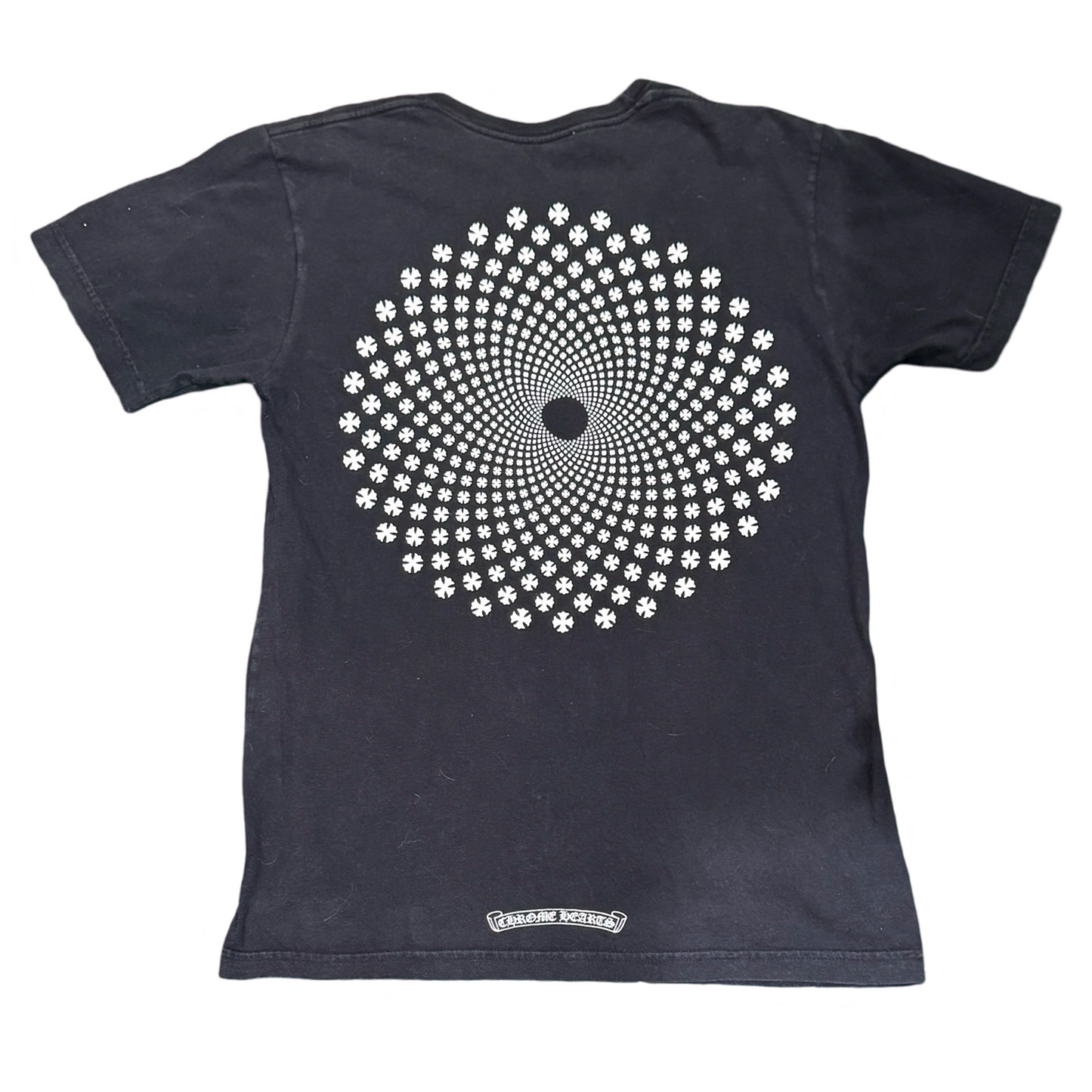Chrome Hearts Hypnosis Cone Spiral Tee Black [USED] - S (Used)