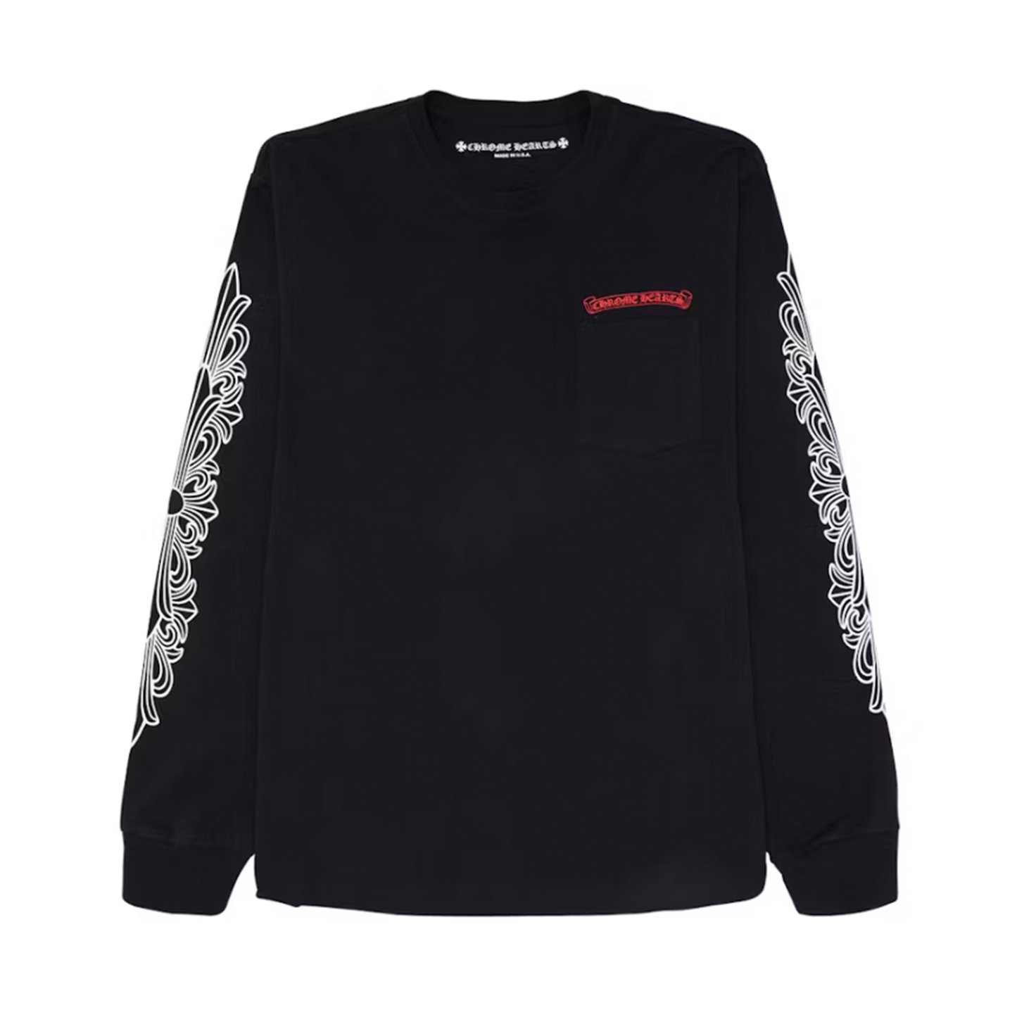 Chrome Hearts Matty Boy Flower Chomper L/S T-shirt [USED] - M (Used)