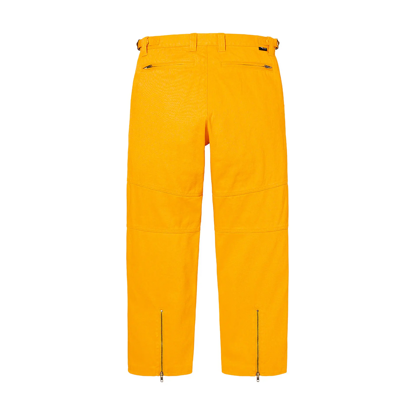 Supreme Vanson Leathers Cordura Denim Racing Pant Yellow [USED] - 38 (Used)