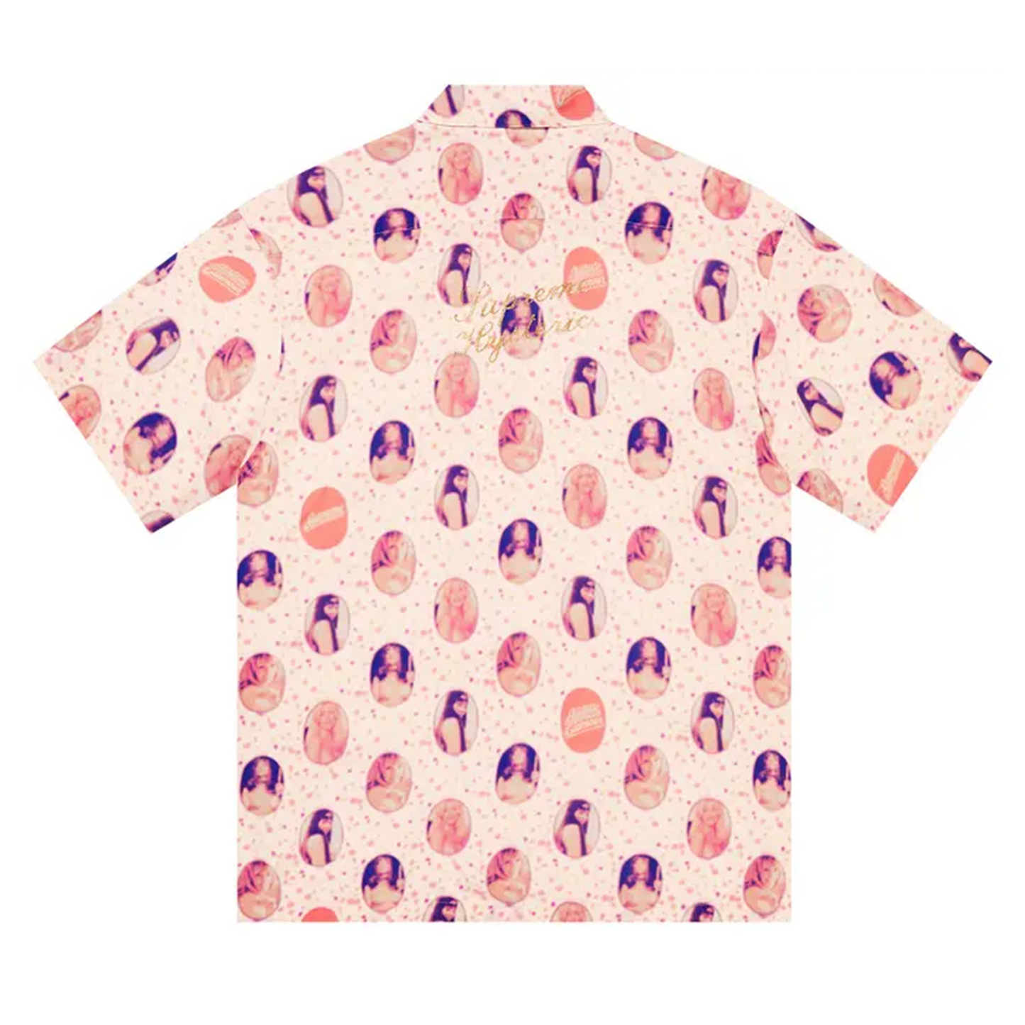 Supreme x Hysteric Glamour Blurred Girls Rayon Short-Sleeve Shirt 'Off White' [USED] - XL (Used)