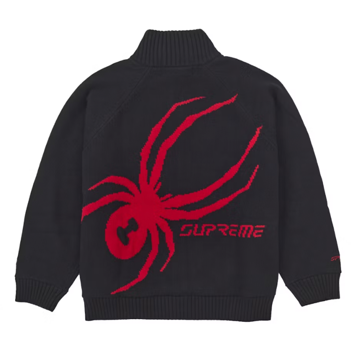 Supreme Spyder WINDSTOPPER Zip Up Sweater Black