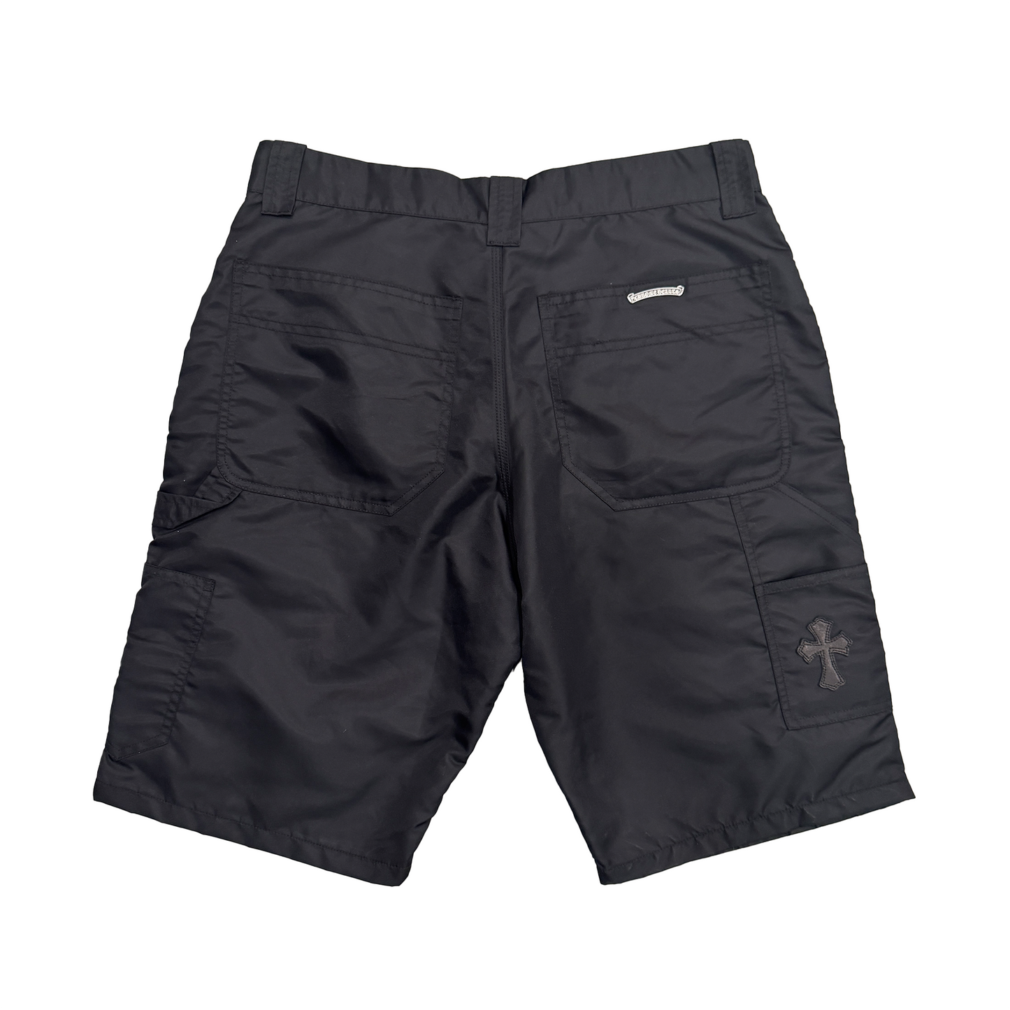 Chrome Hearts Black Carpenter Leather Shorts [USED] - 32 (Used)