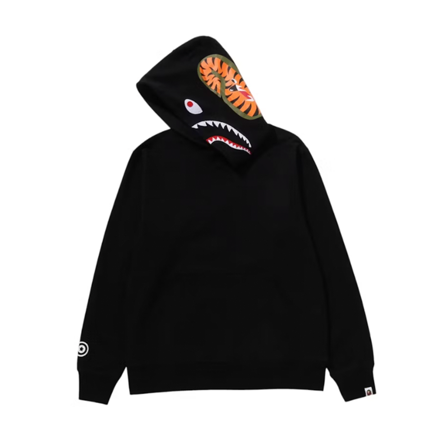 BAPE Shark Pullover Hoodie (FW25) Black [USED] - 3XL (Used)