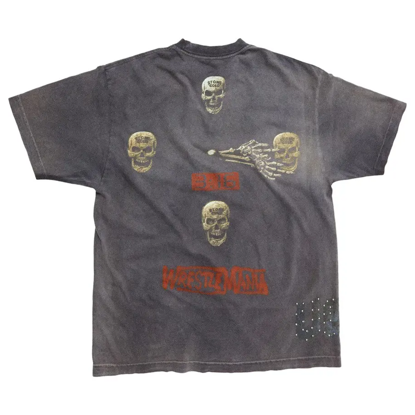 Travis Scott x WWE No Bystanders Stone Cold Steve Austin Tee Black [USED] - M (Used2)