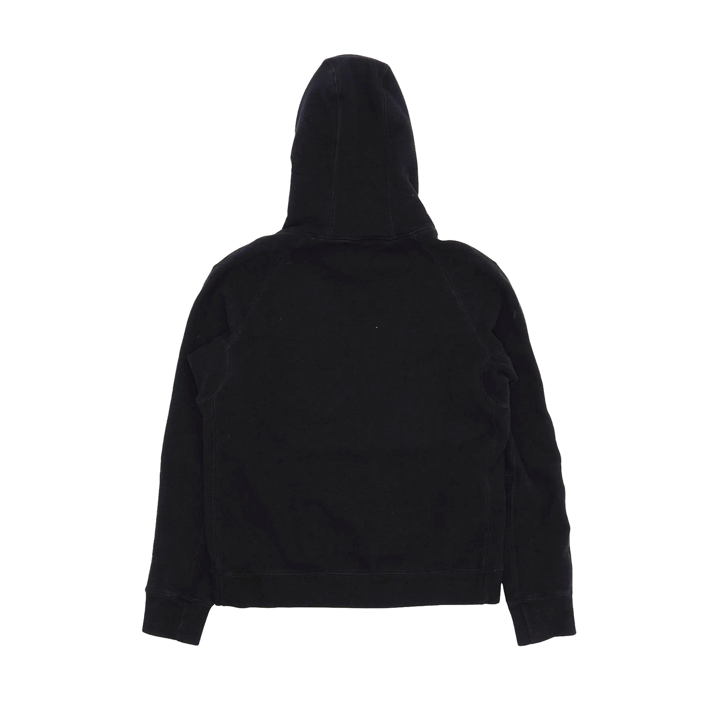 Chrome Hearts Vertical Logo Plus Cross Patch Hoodie Black