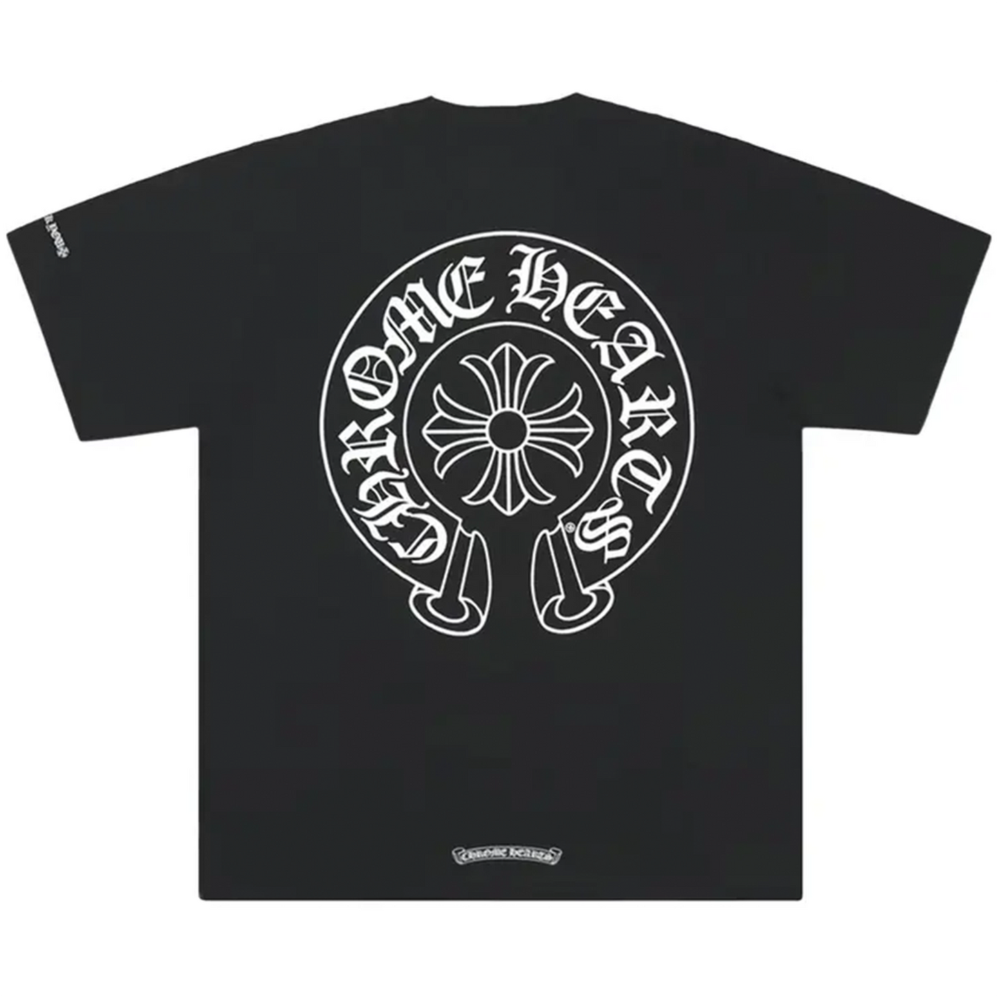 Chrome Hearts Horseshoe Logo Pocket T-Shirt Black [USED] - L (Used)