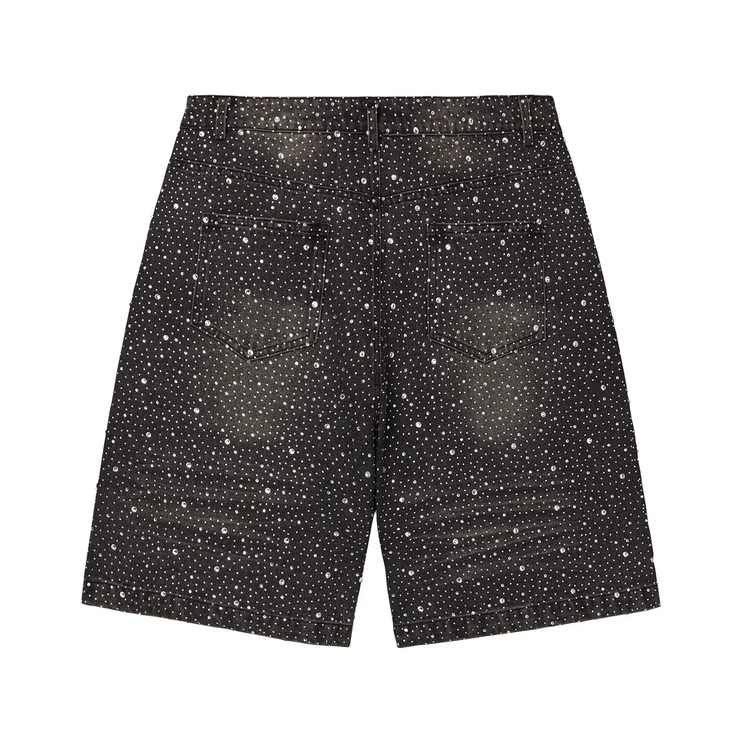 Vale Forever Rainstorm Jorts Black