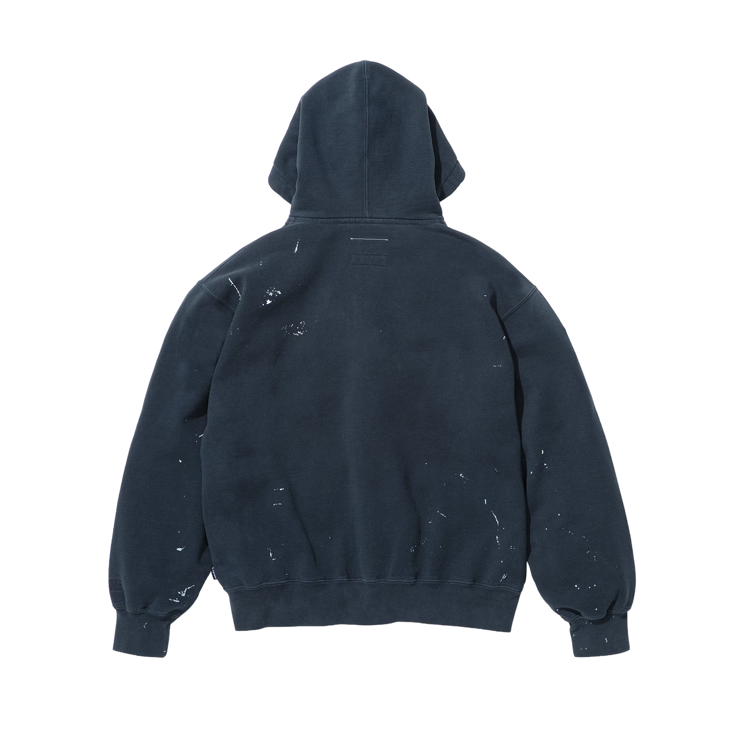 Supreme MM6 Maison Margiela Box Logo Zip Up Hooded Sweatshirt Navy