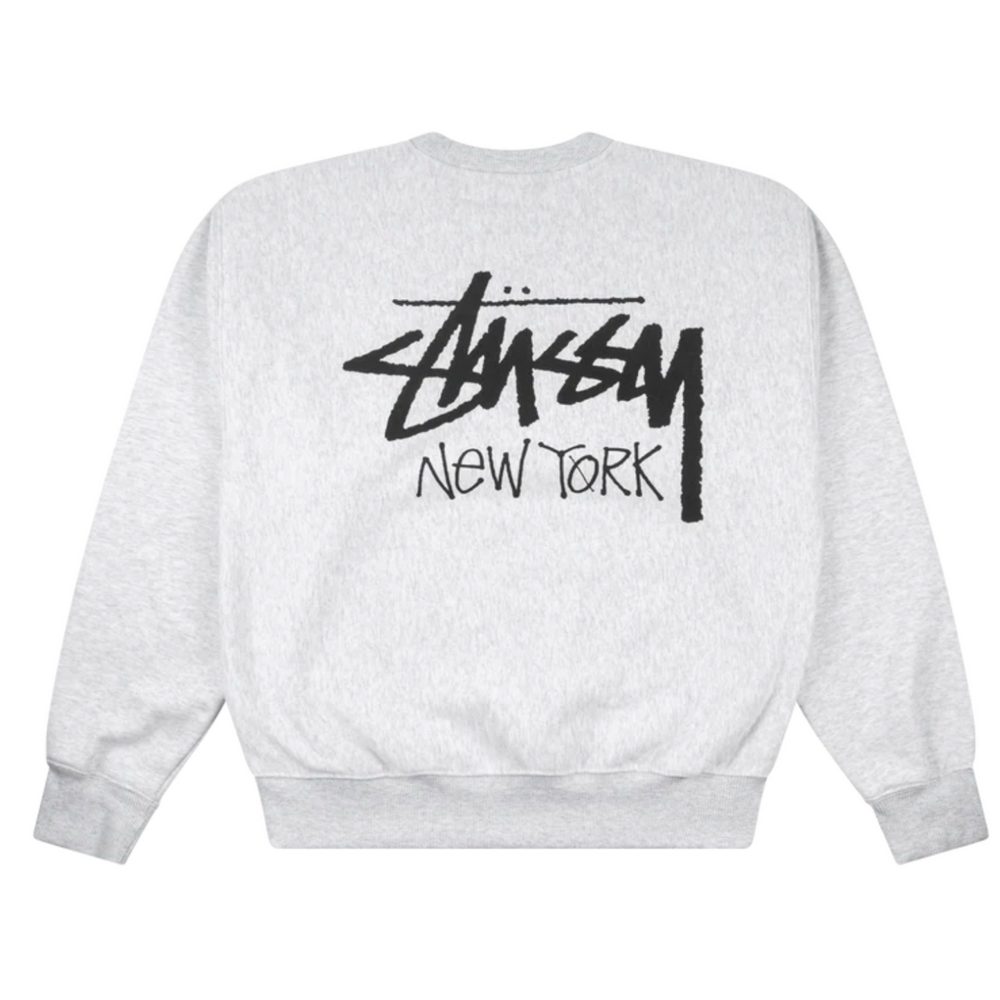 Stussy Stock New York Crewneck Grey