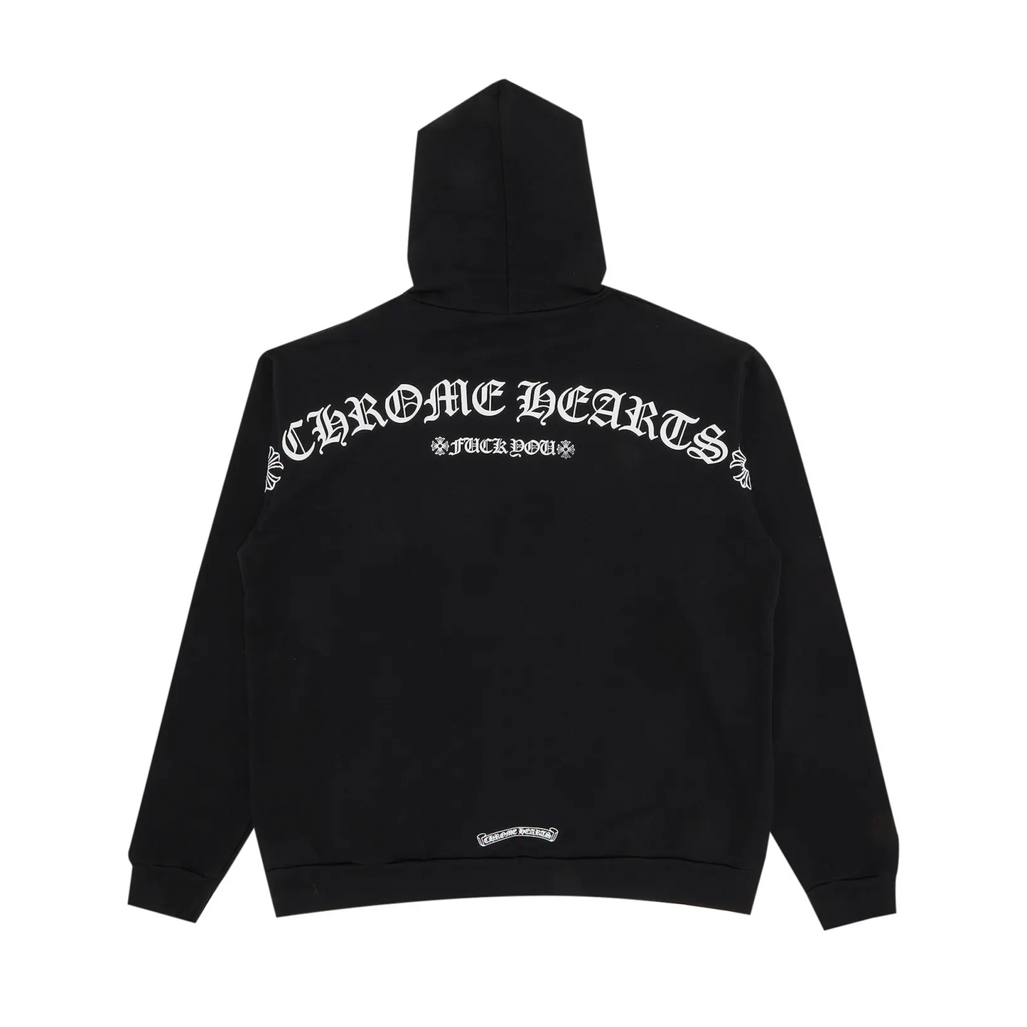 Chrome Hearts Fuck You Tbar Logo Hoodie Black [USED] - M (Used)
