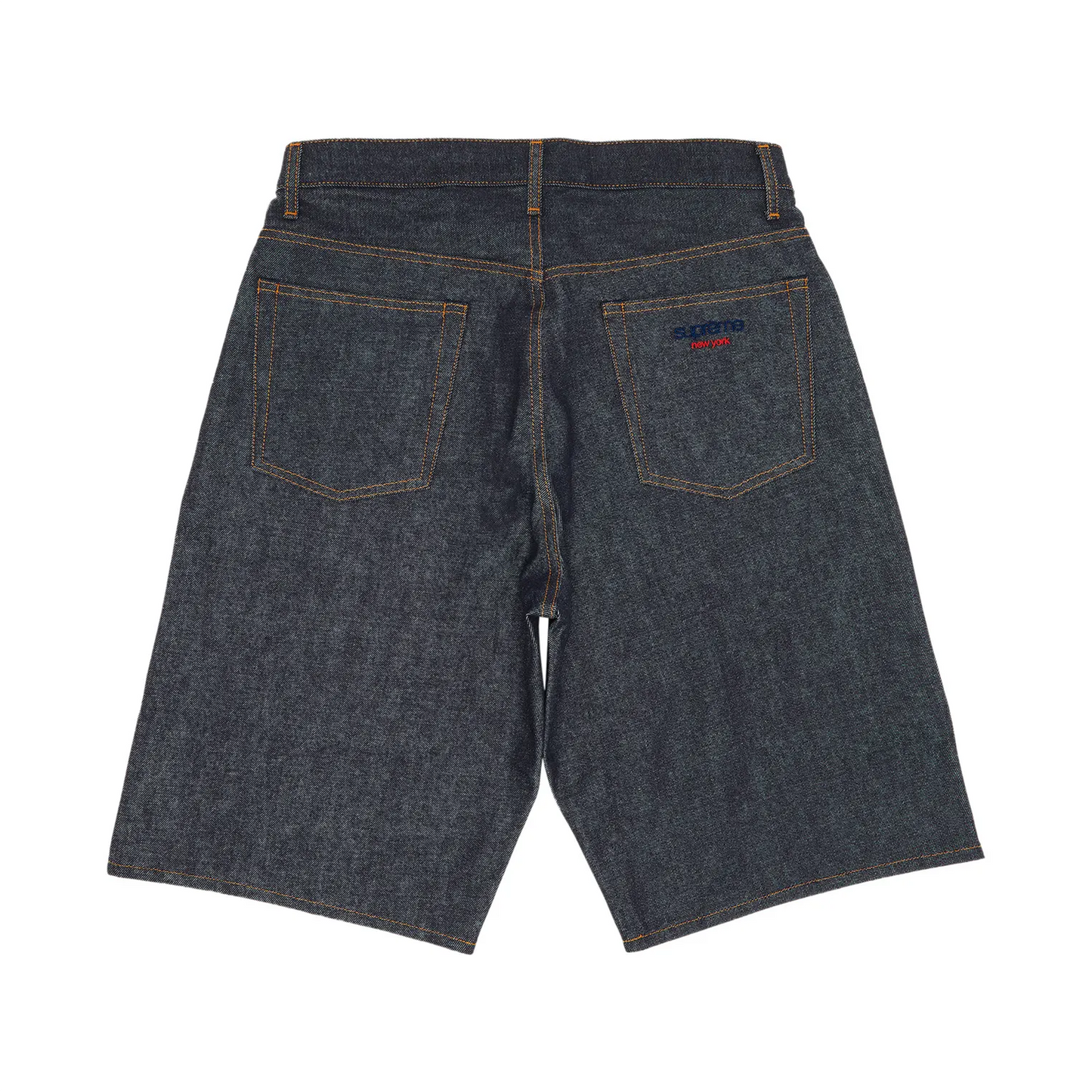 Supreme Rigid Baggy Selvedge Denim Short 'Rigid Indigo' [USED] - 30 (Used)