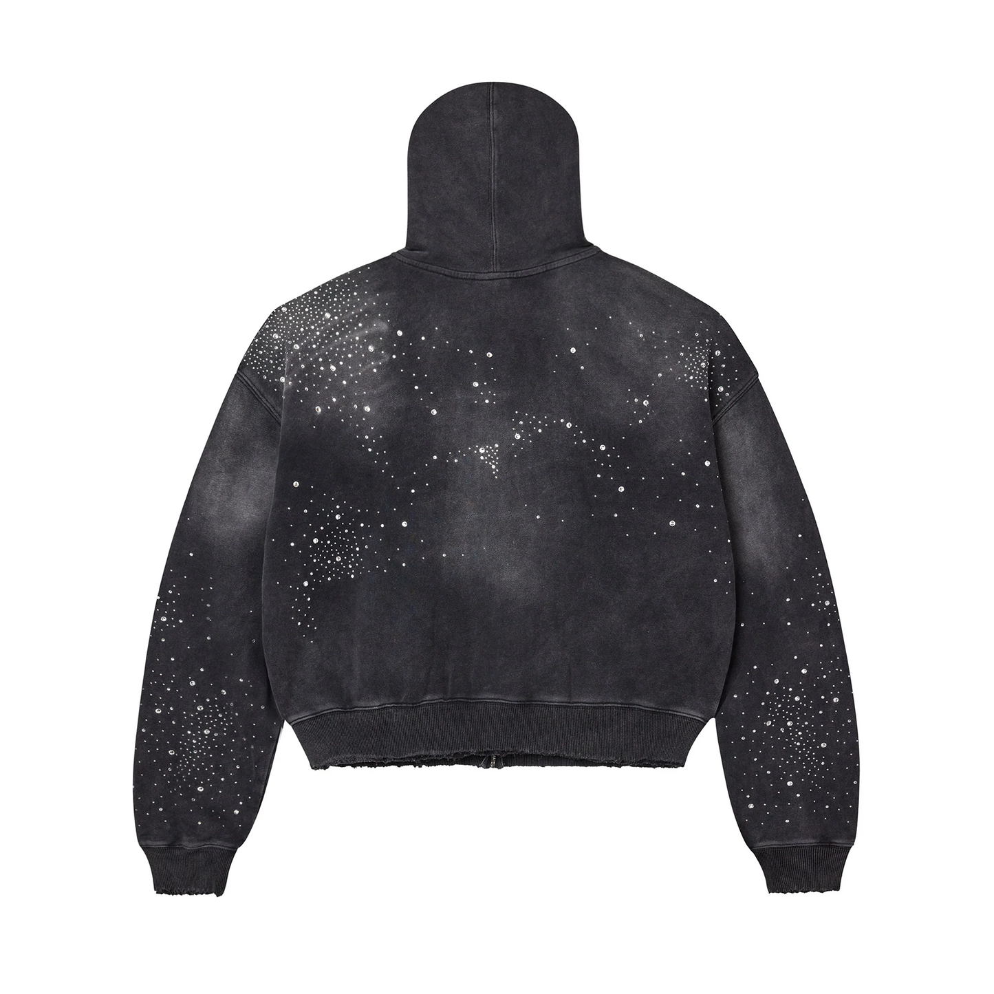 Vale Forever Classico Zip Up Hoodie Black