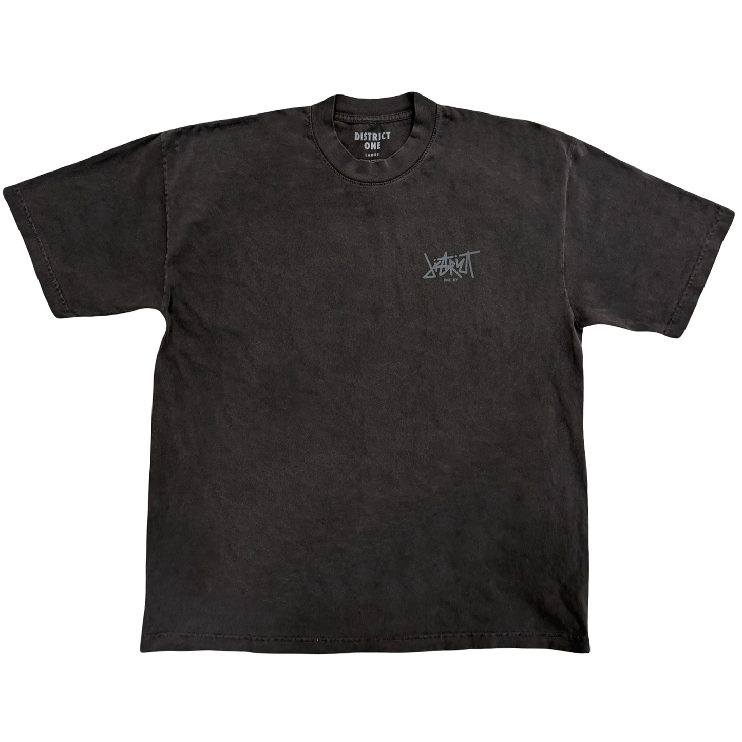 District One Billiards Tee Vintage Black
