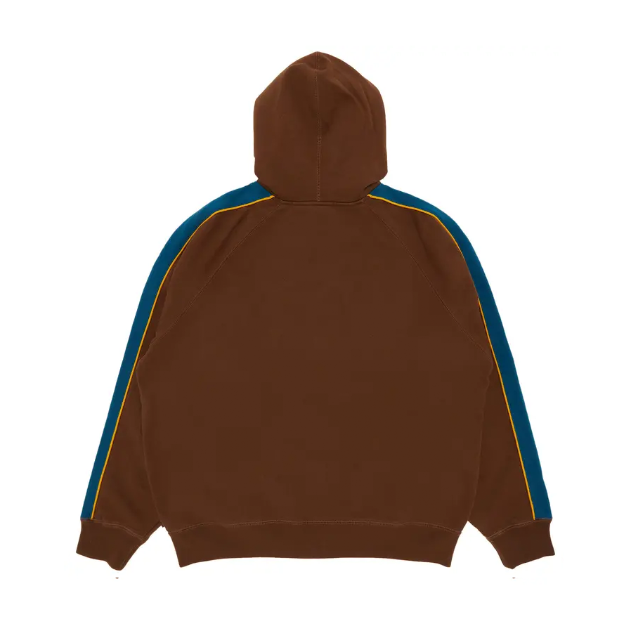 Supreme Falcon Raglan Zip Up Hooded Sweatshirt Natural [USED] - M (Used)