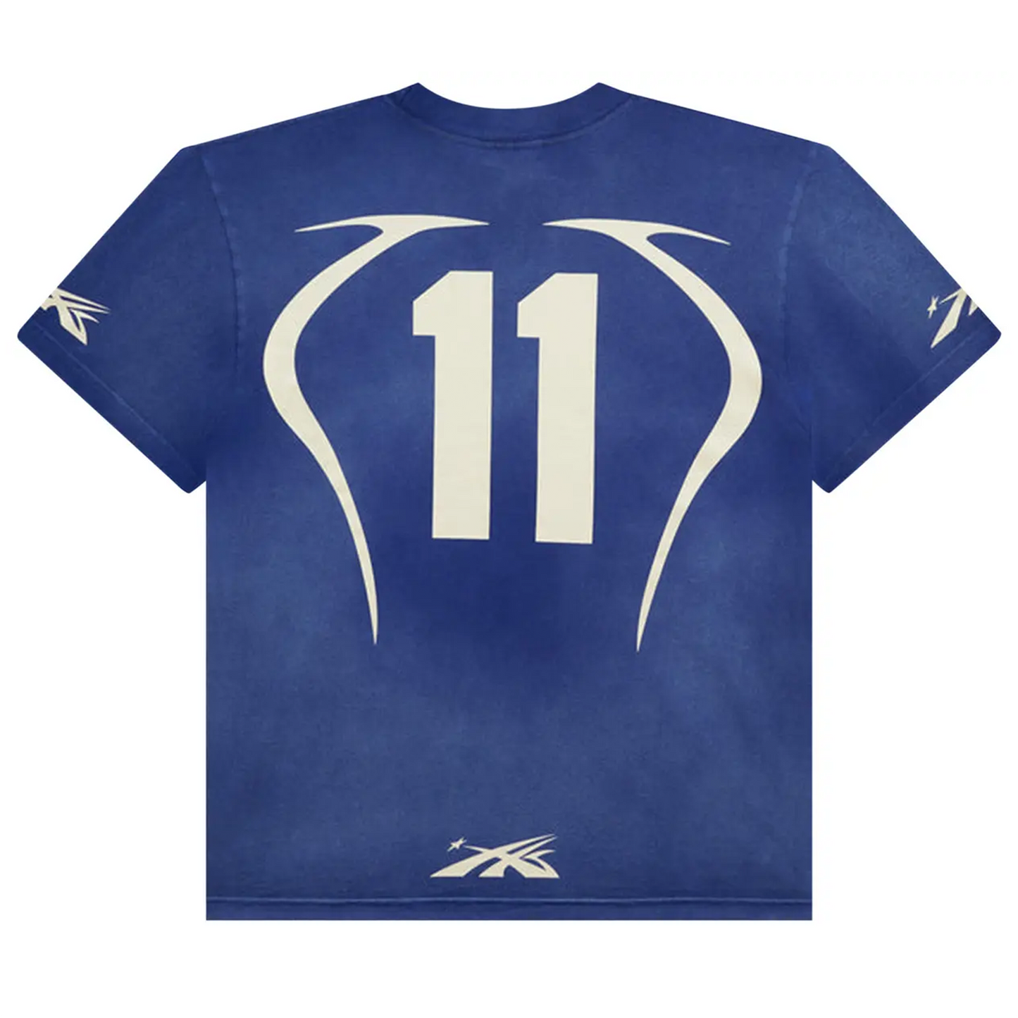 Hellstar Warm Up T-Shirt 'Blue' [USED] - L (Used)
