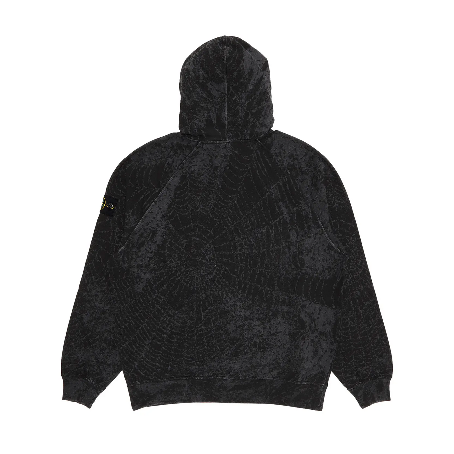 Supreme x Stone Island Hooded Sweatshirt 'Black' [USED] - XL (Used)