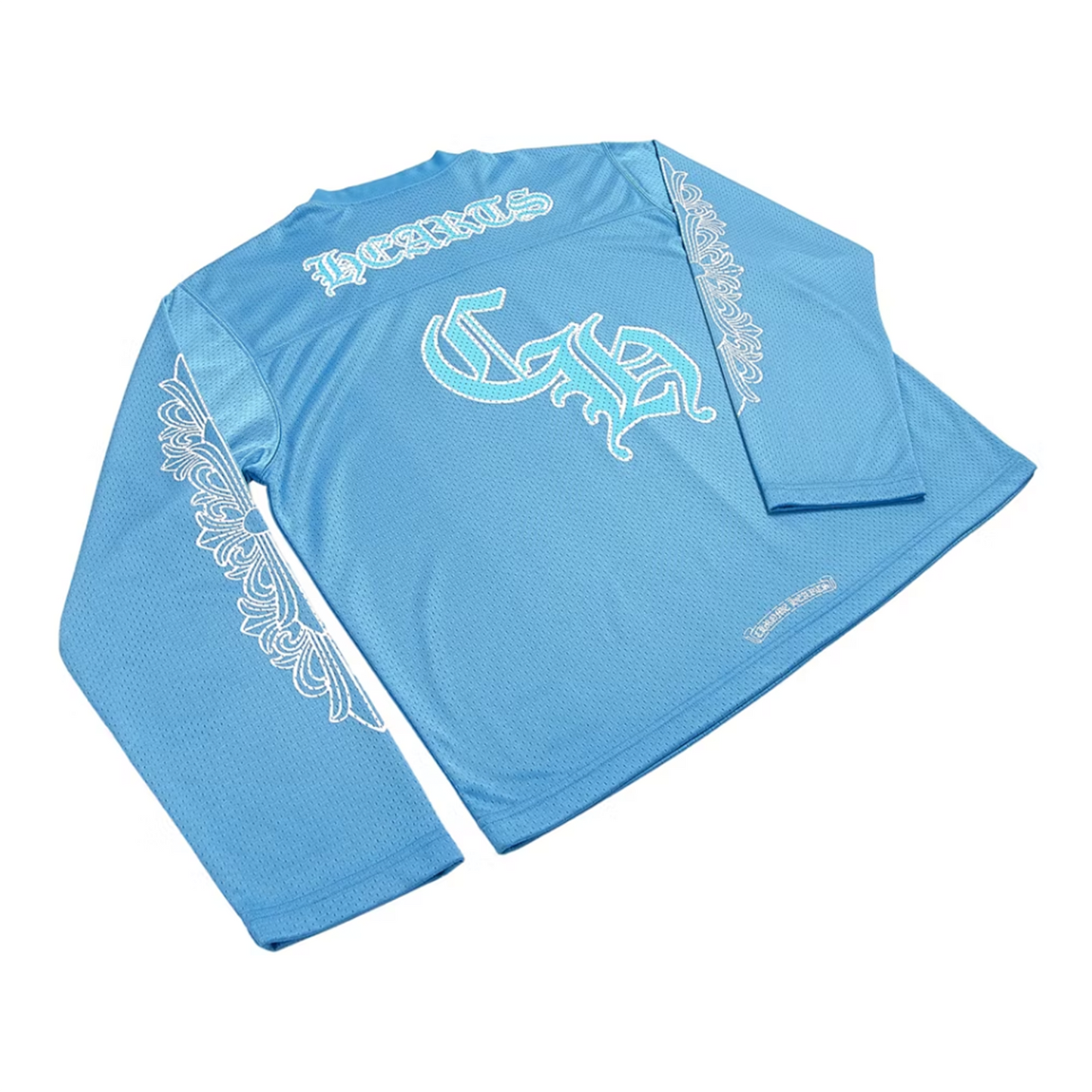 Chrome Hearts Sports Mesh Warm Up Jersey Blue [USED] - S (Used)