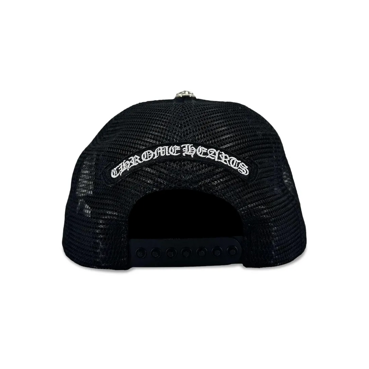 Chrome Hearts Triple Cross Trucker Hat 'Black/Black'