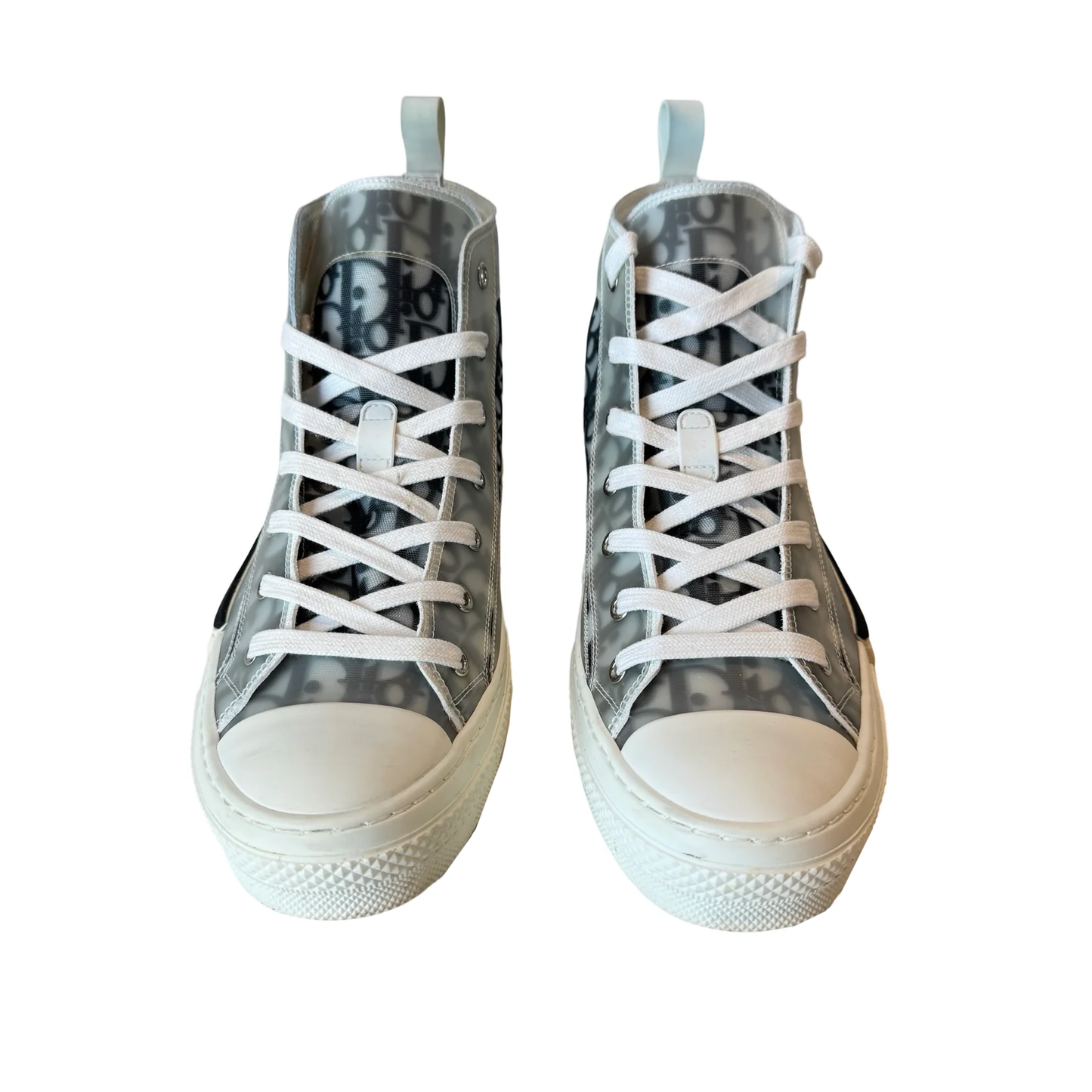 3SH118YJP H069 Dior B23 High Top Logo Oblique [USED] - 42 (Used)
