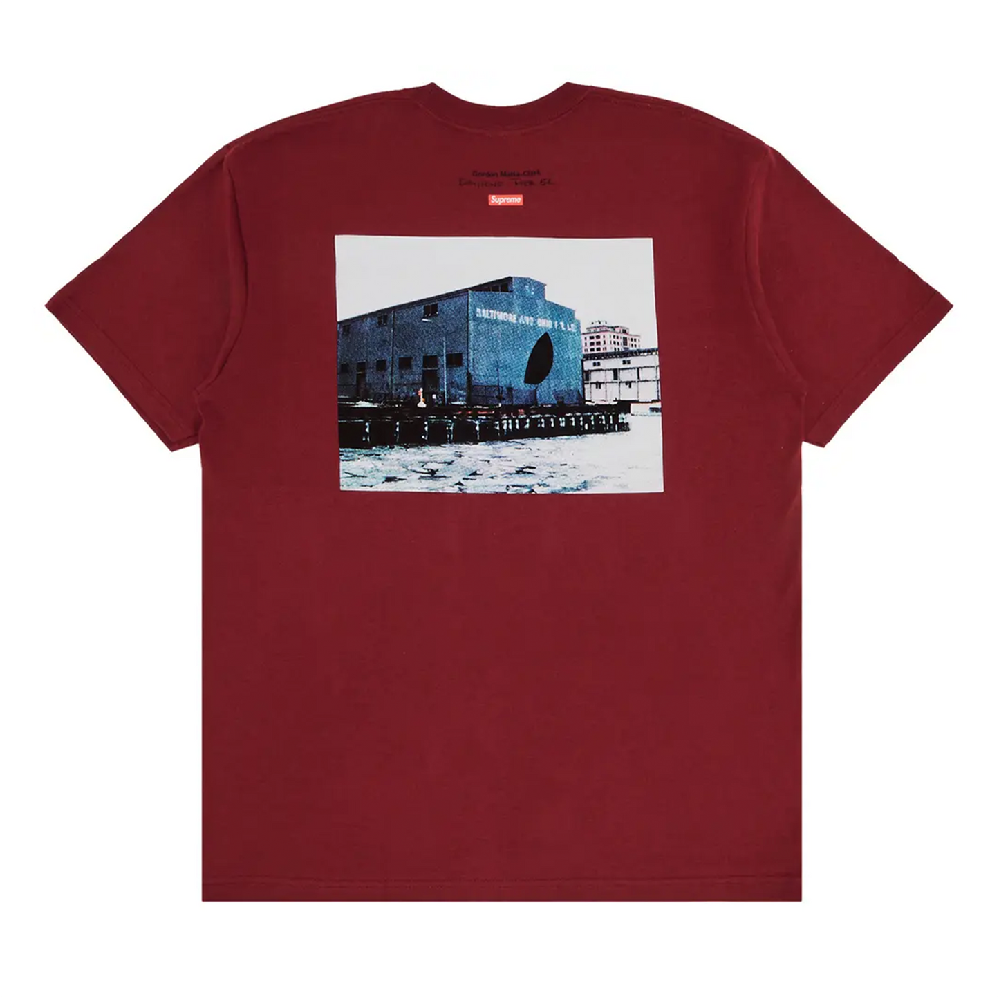 Supreme Days End Tee Cardinal