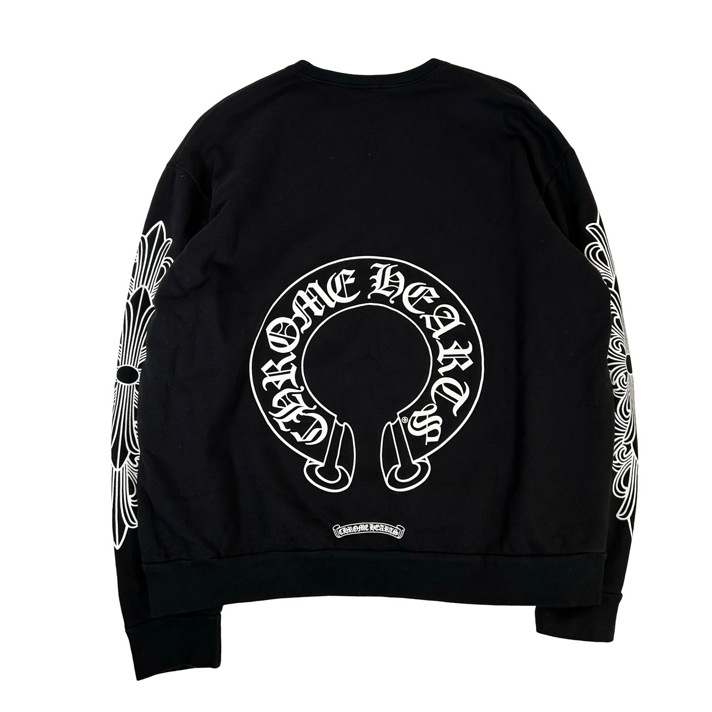 Chrome Hearts Horseshoe Crewneck Black [USED] - L (Used)