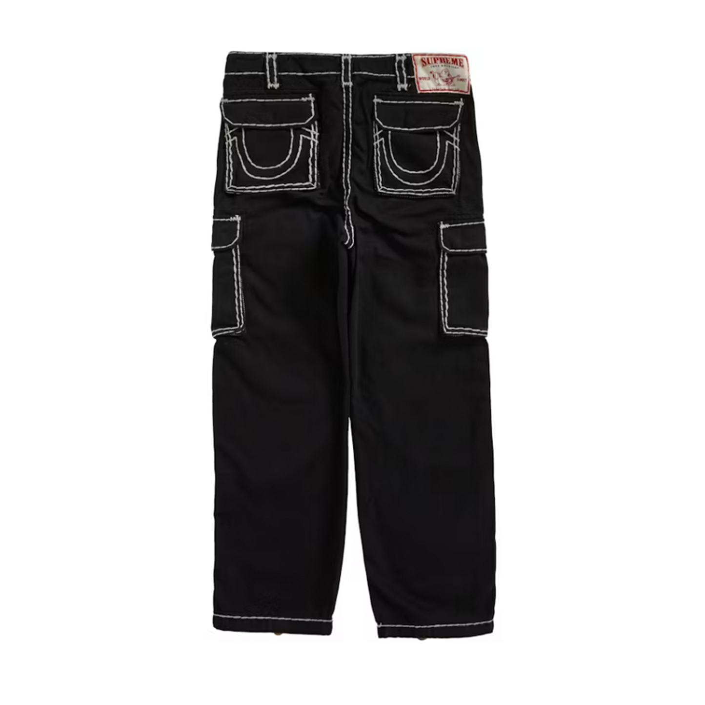 Supreme True Religion Denim Cargo Pant Black [USED] - 34 (Used)