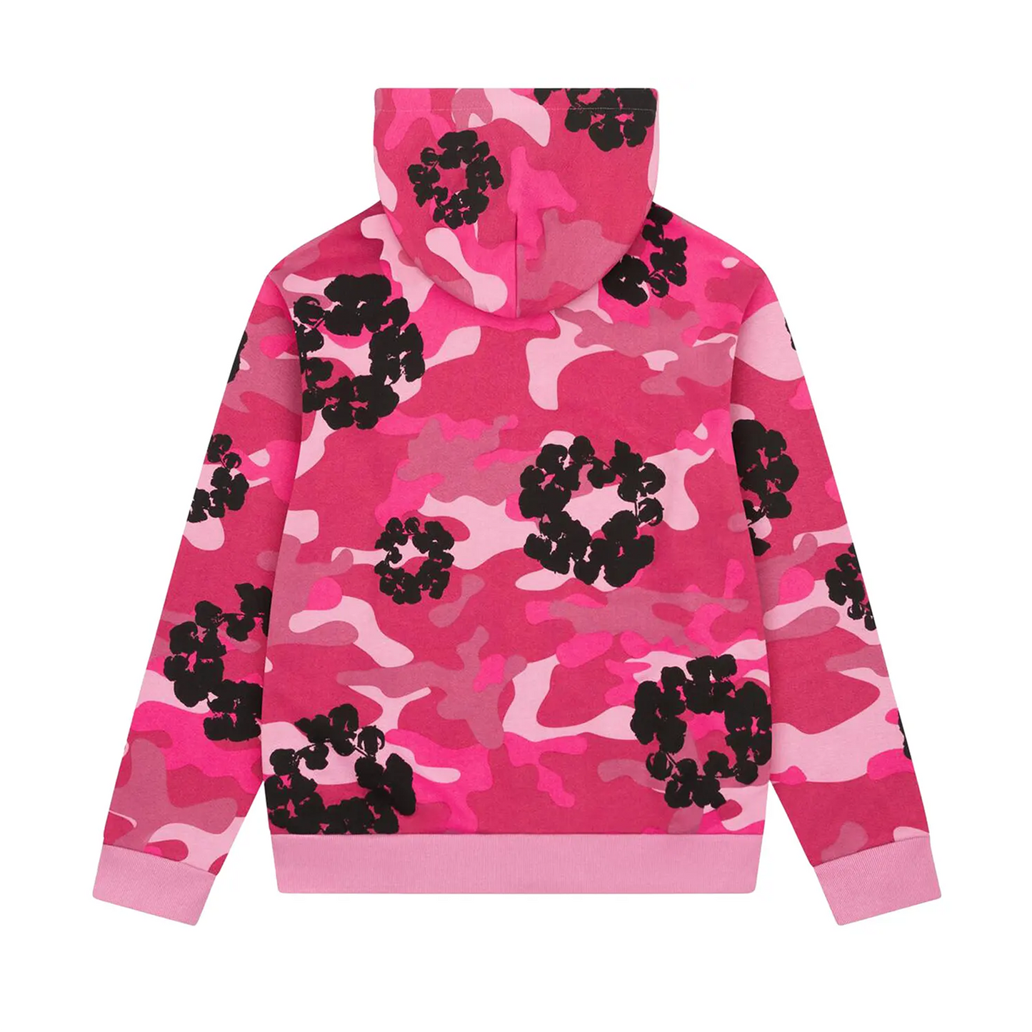 Denim Tears Wreath Zip Hoodie 'Pink Camo' [USED] - XL (Used)