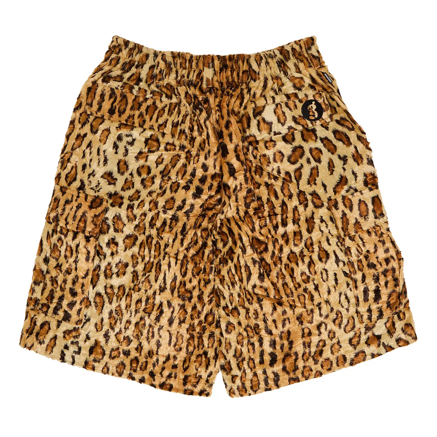 Supreme x Goodenough Crushed Rayon Pile Cargo Short 'Leopard'