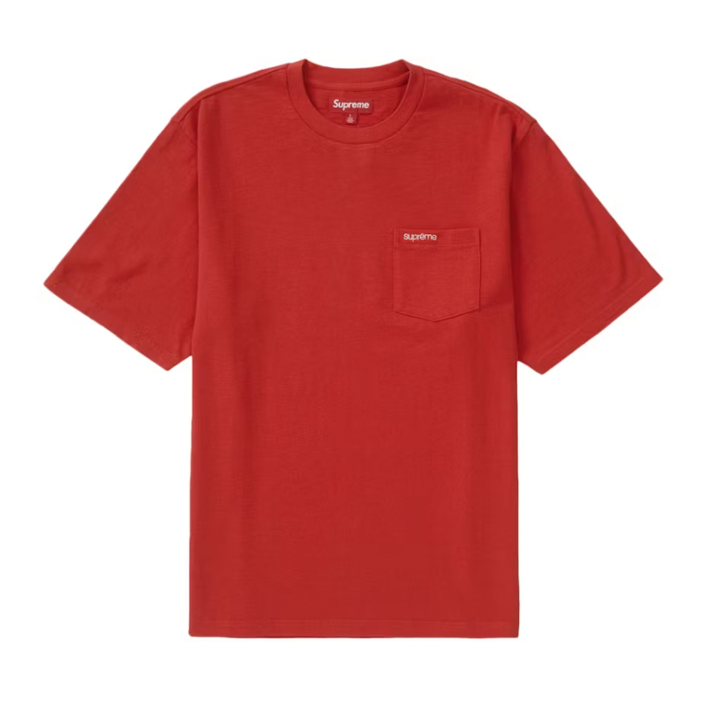 Supreme S/S Pocket Tee (SS24) Red [USED] - L (Used)
