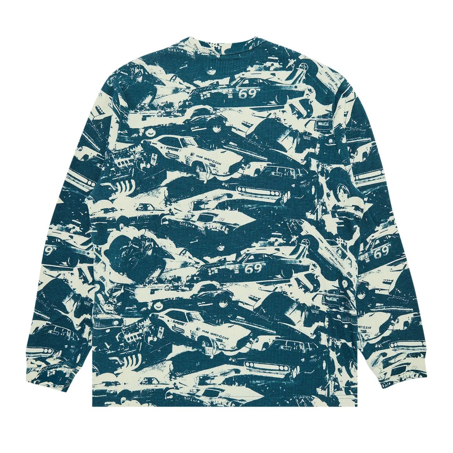 Supreme x HYSTERIC GLAMOUR Cars Thermal 'Teal' [USED] - L (Used)
