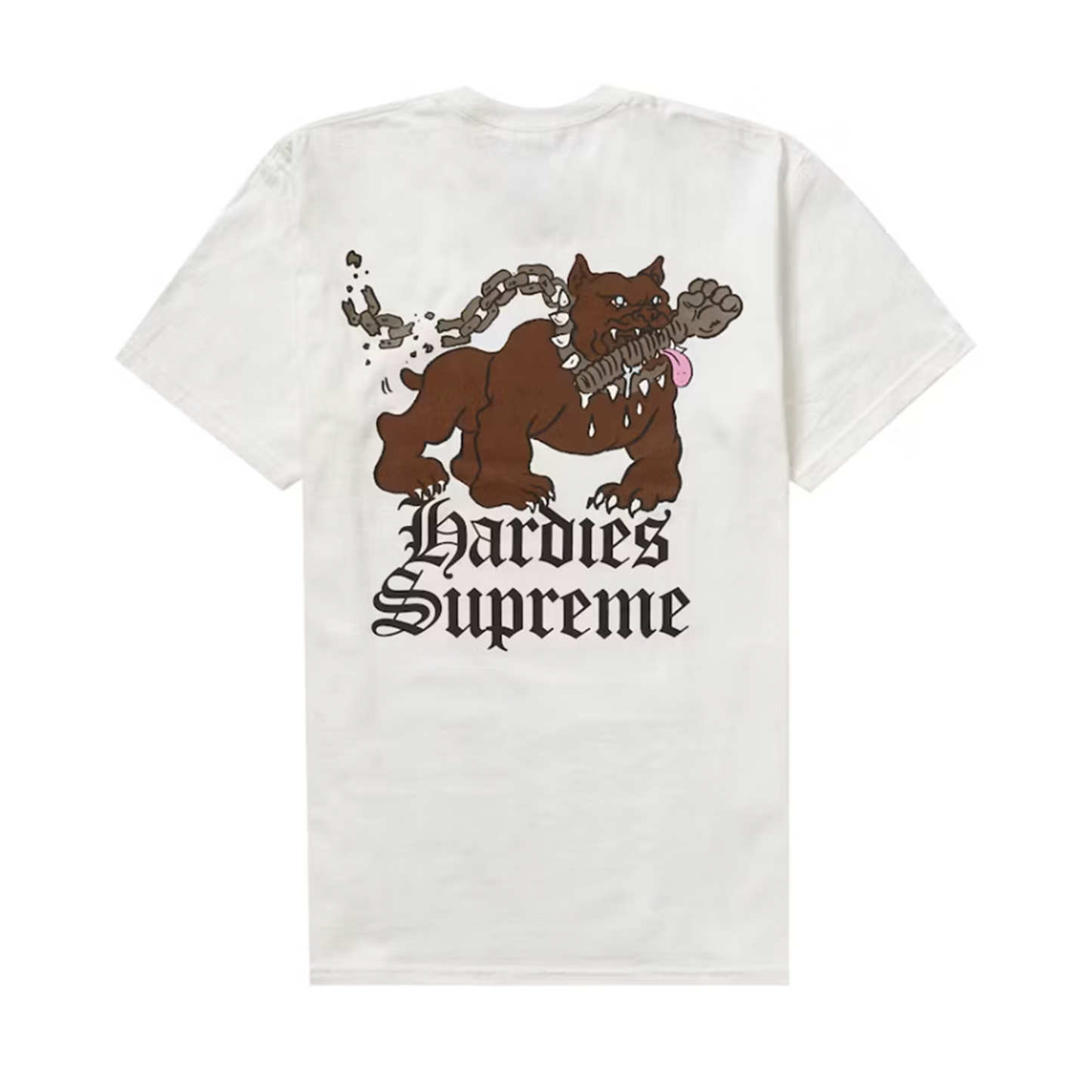Supreme Dog Tee White [USED] - XL (Used)
