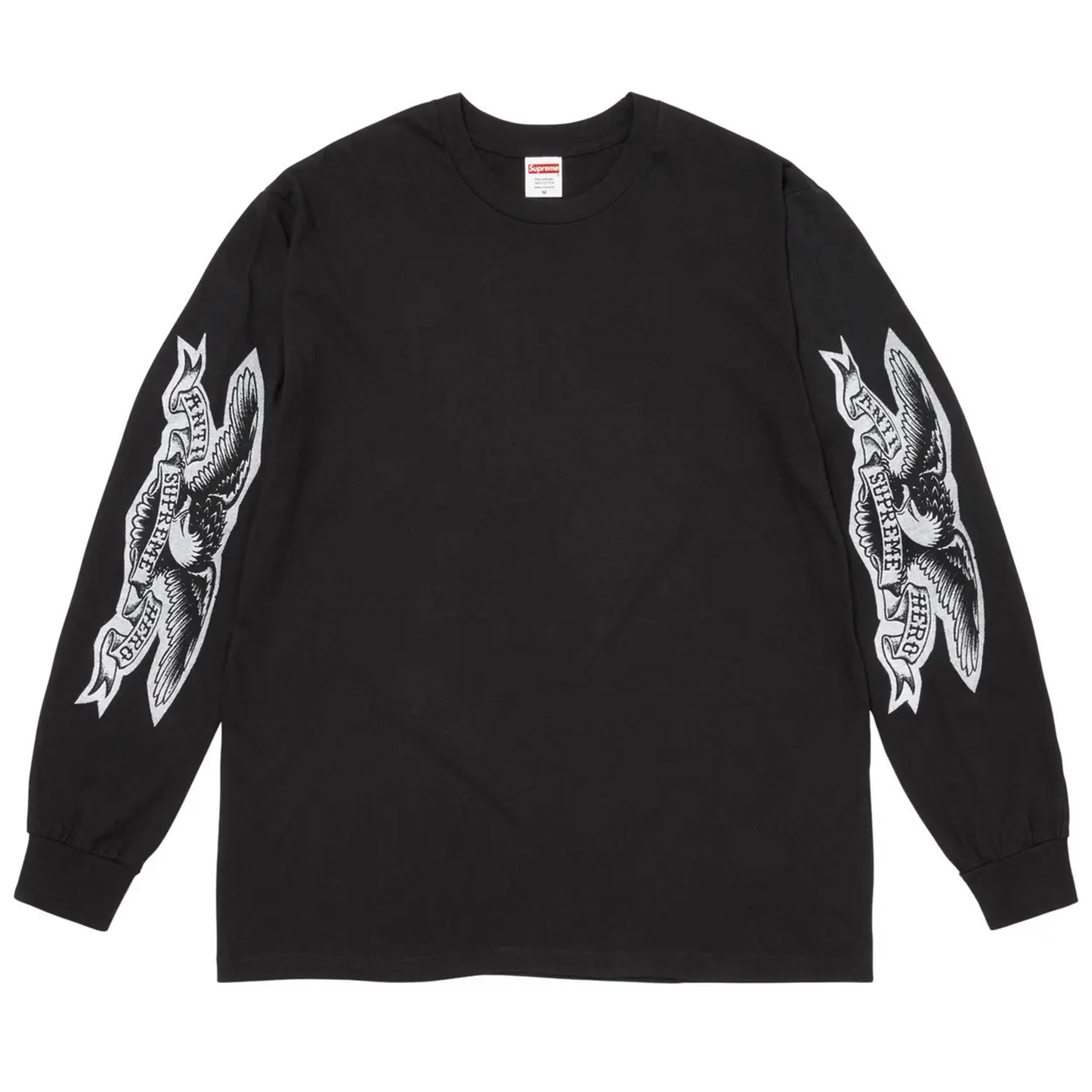 Supreme ANTIHERO Eagle L/S Tee Black