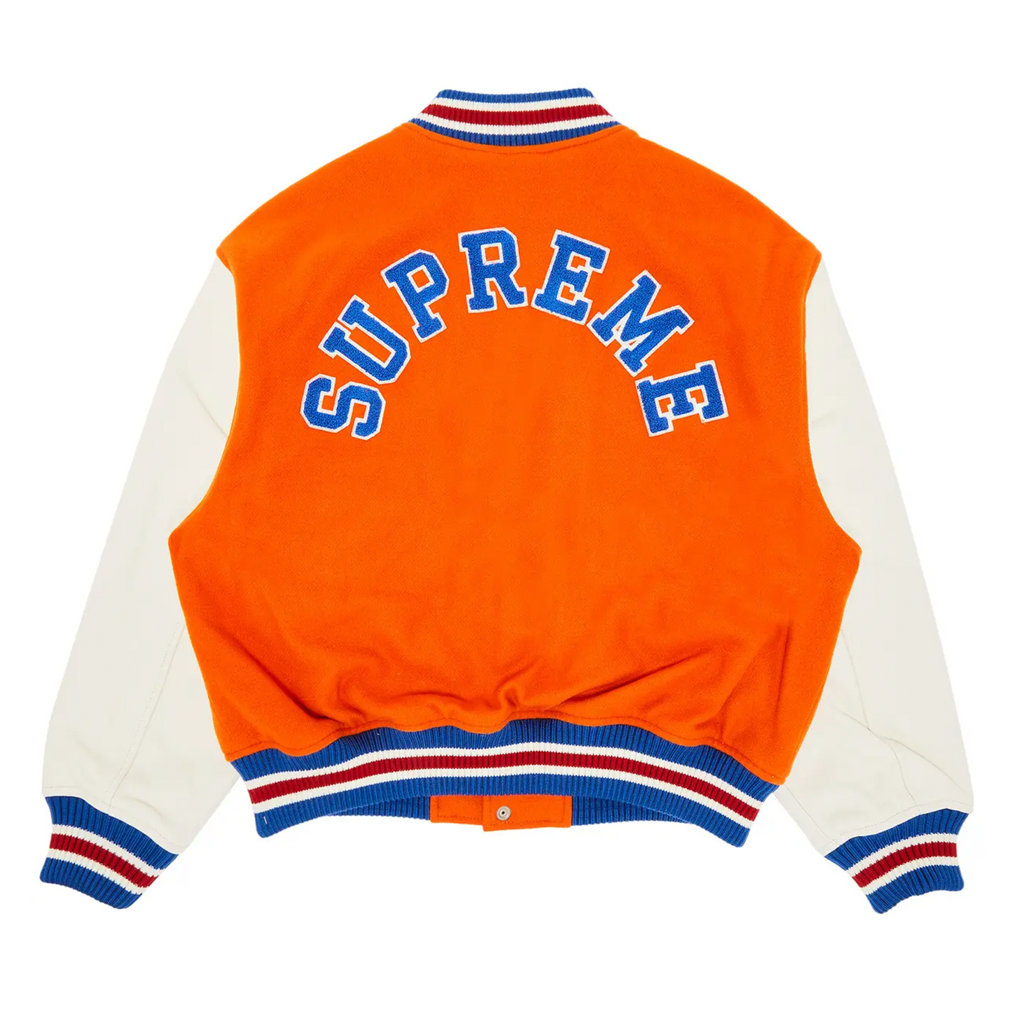 Supreme Tiger Varsity Jacket Orange [USED] - L (Used)