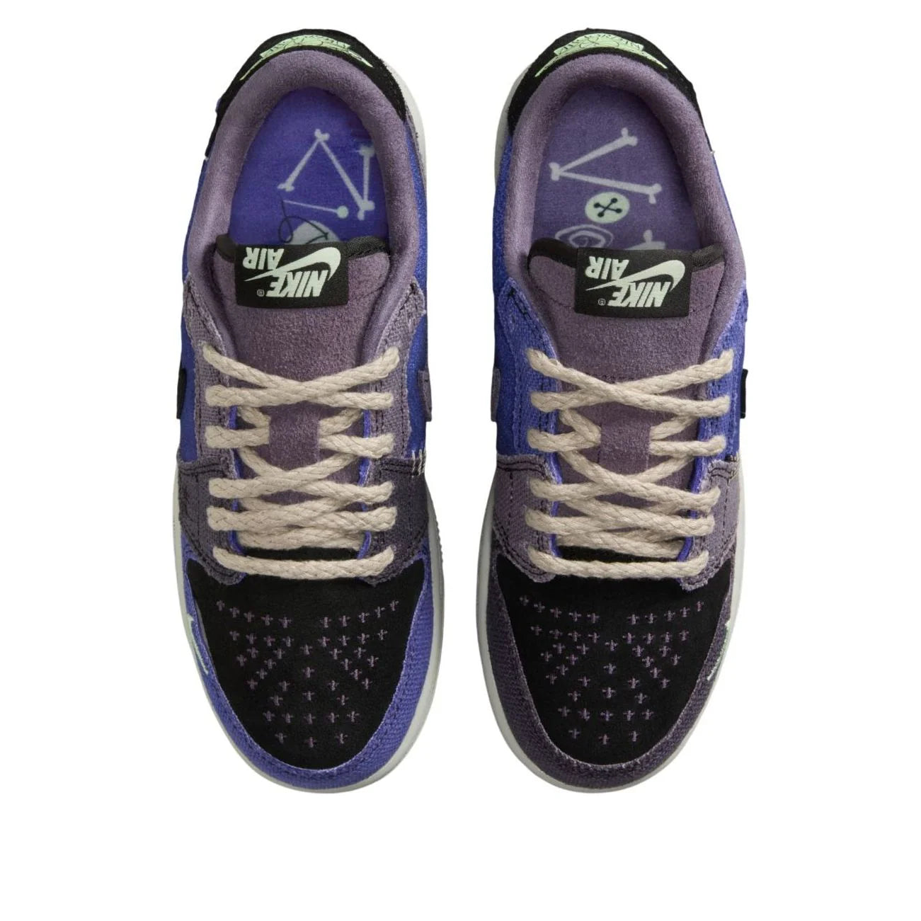 IH2725 500 Jordan 1 Retro Low OG Zion Williamson Voodoo Alternate (GS)
