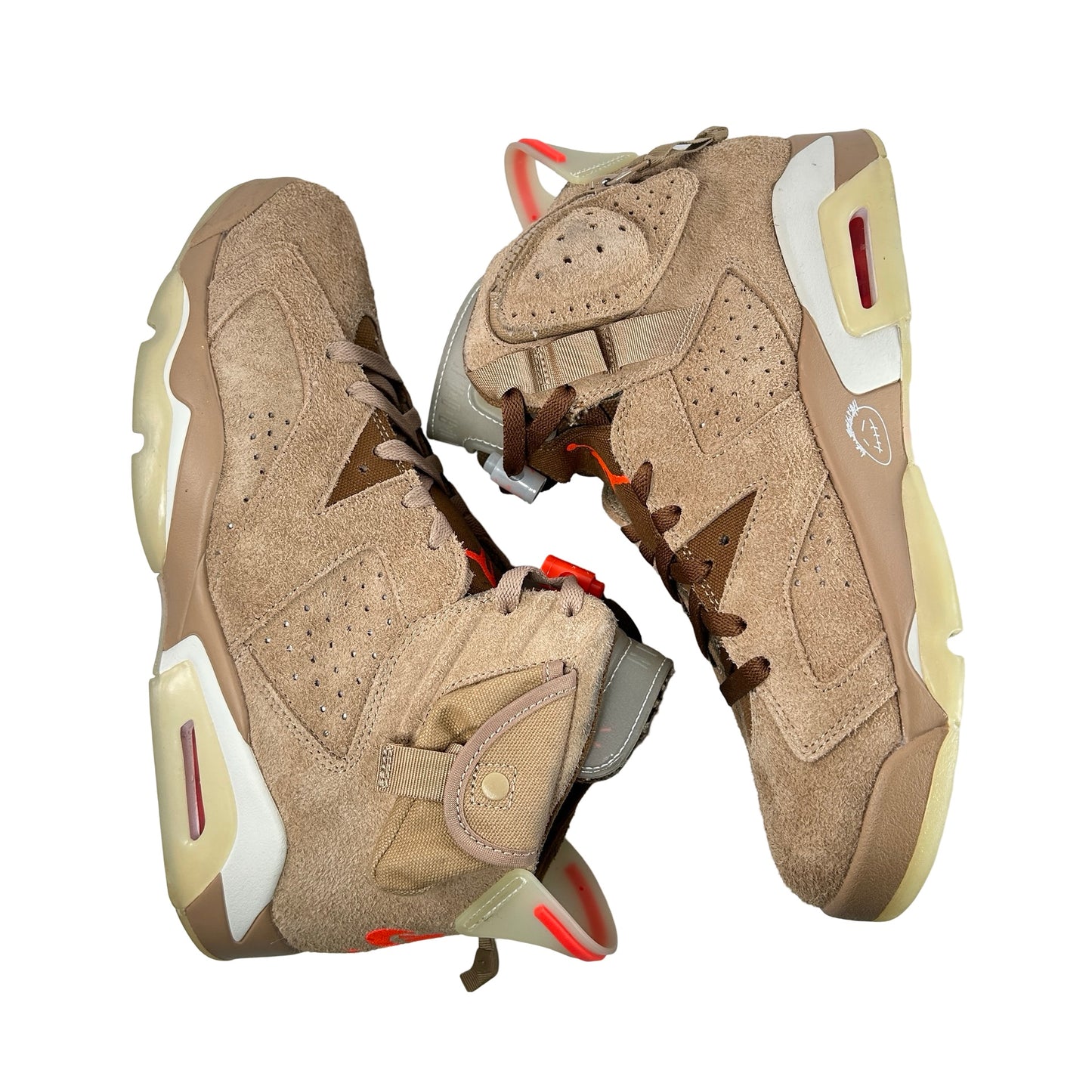 DH0690 200 Jordan 6 Retro Travis Scott British Khaki [USED] - 10 M (Used)