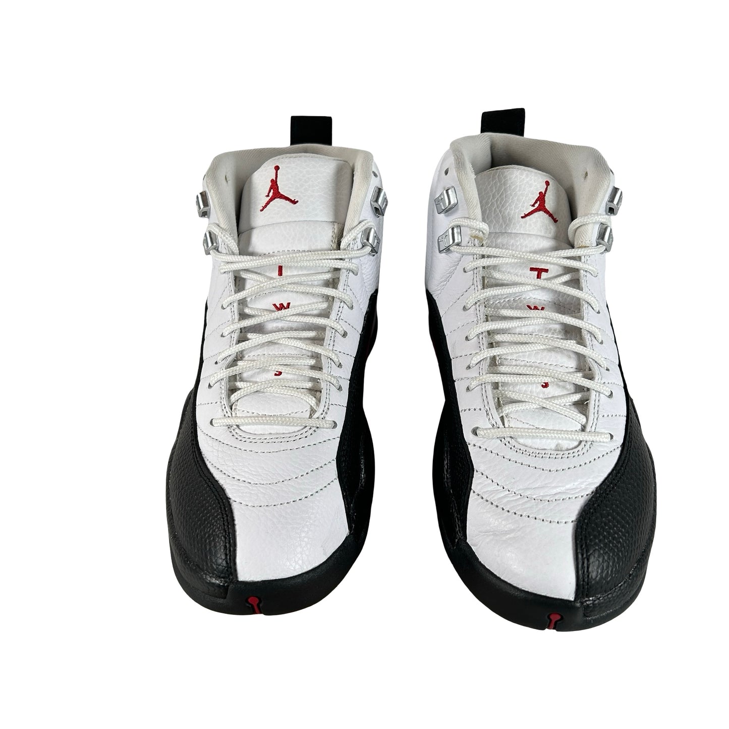 CT8013 162 Air Jordan 12 Red Taxi [USED] - 7.5 M (Used2) (No Box2)