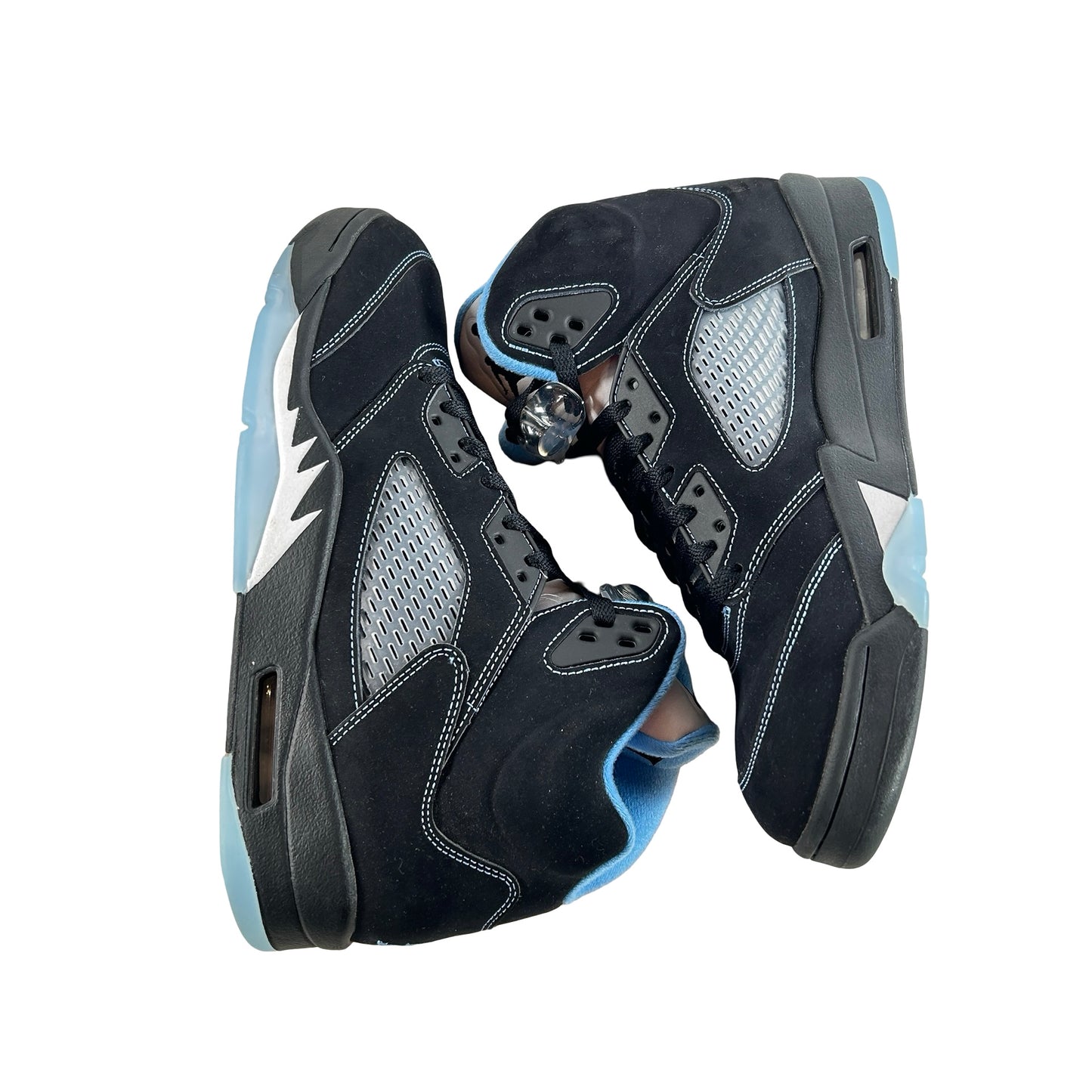 DD0587 008 Jordan 5 Retro Black University Blue (2026) [USED] - 10 M (Used2)