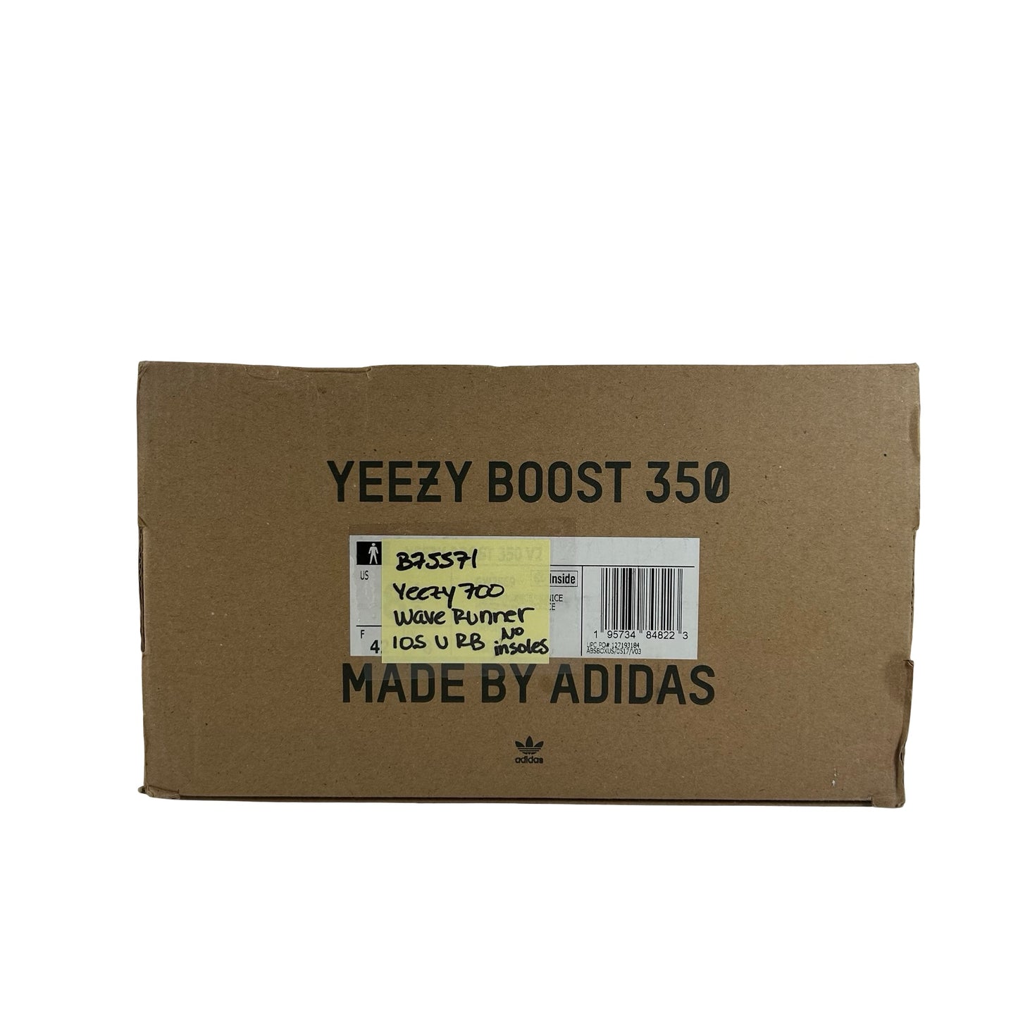 B75571 Yeezy 700 Wave Runner [USED] - 10.5 M (Used) (Replace Box2) (No Insoles)