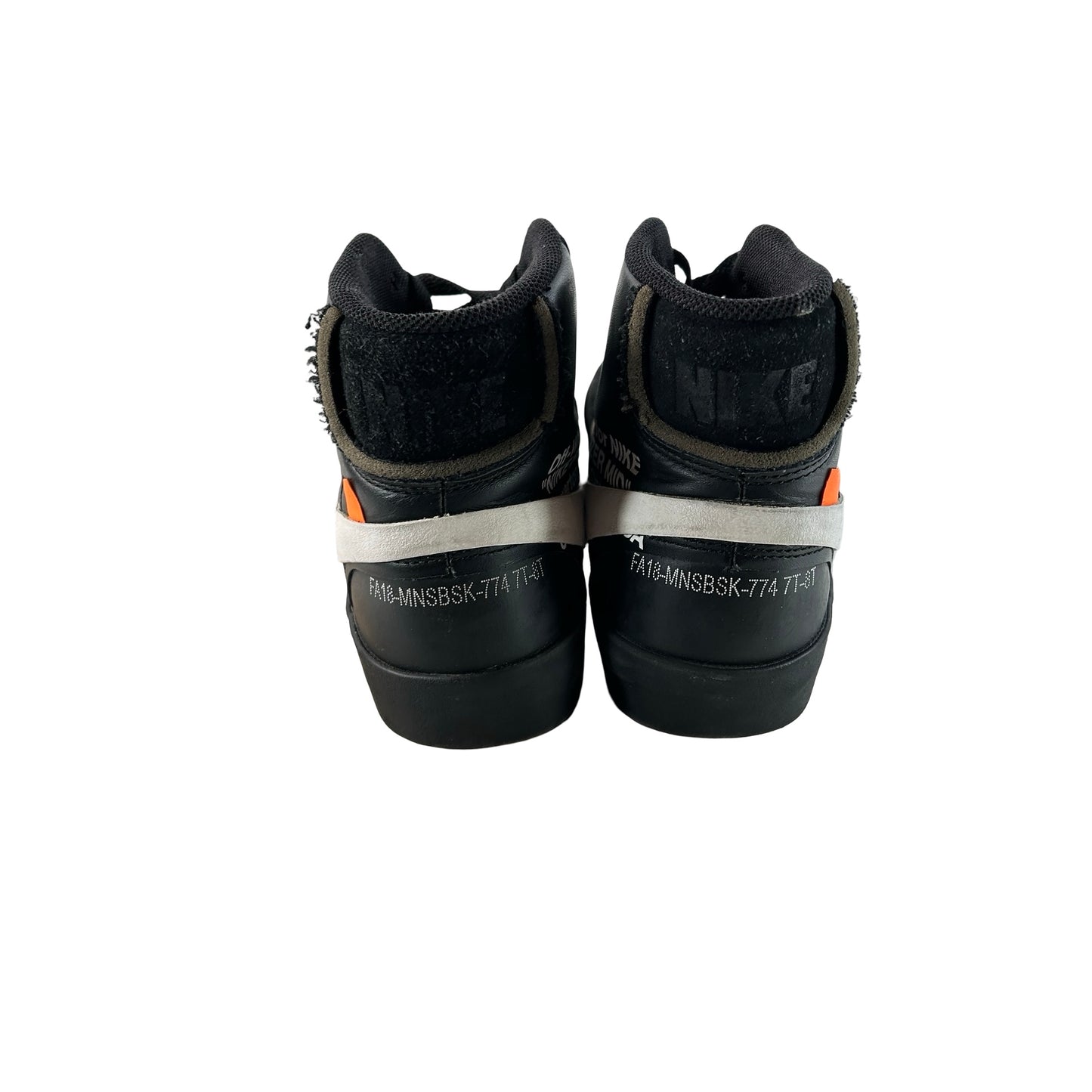 AA3832 001 Nike Blazer Off-White Black [USED] - 7.5 M (Used)