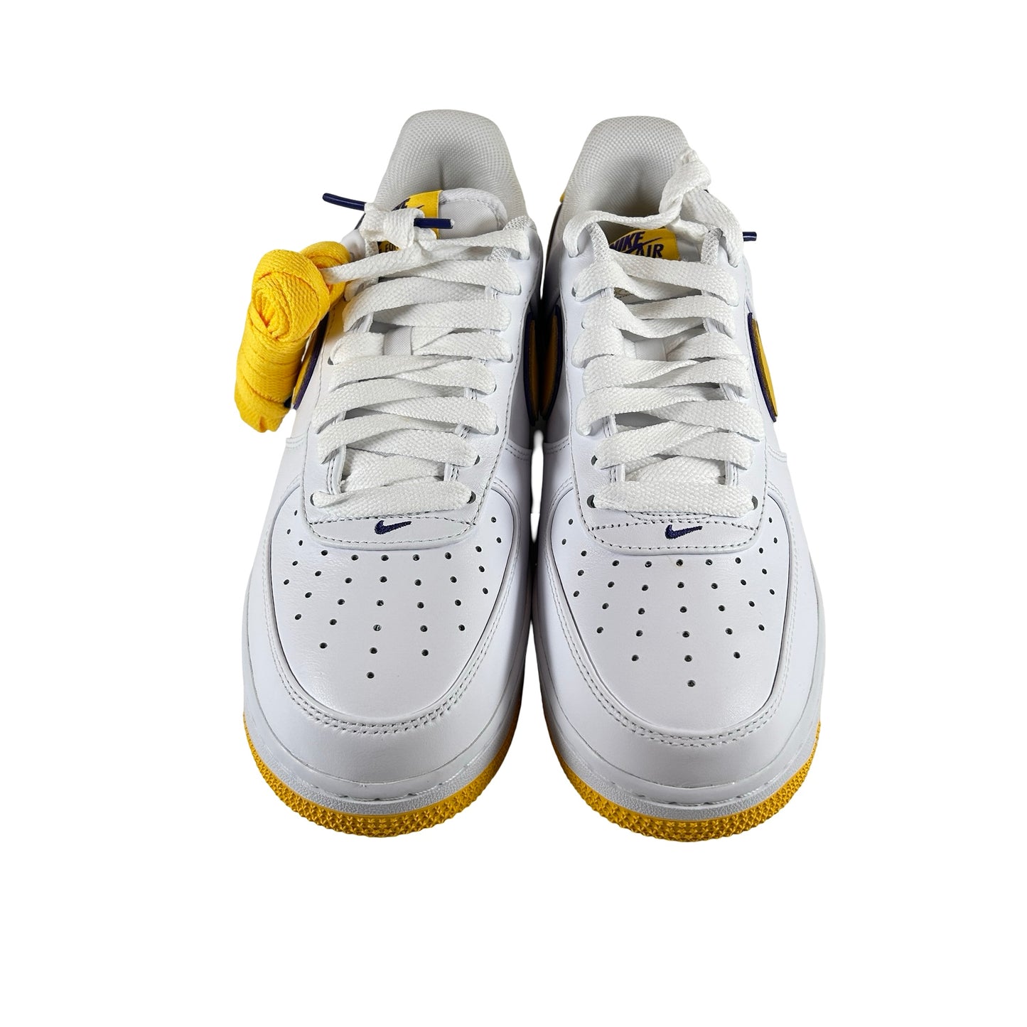 FZ1151 100 Nike Air Force 1 Low Retro QS Kobe Bryant Lakers Home [CONDITIONAL] - 8.5 M (Small Mark On Left Sole)
