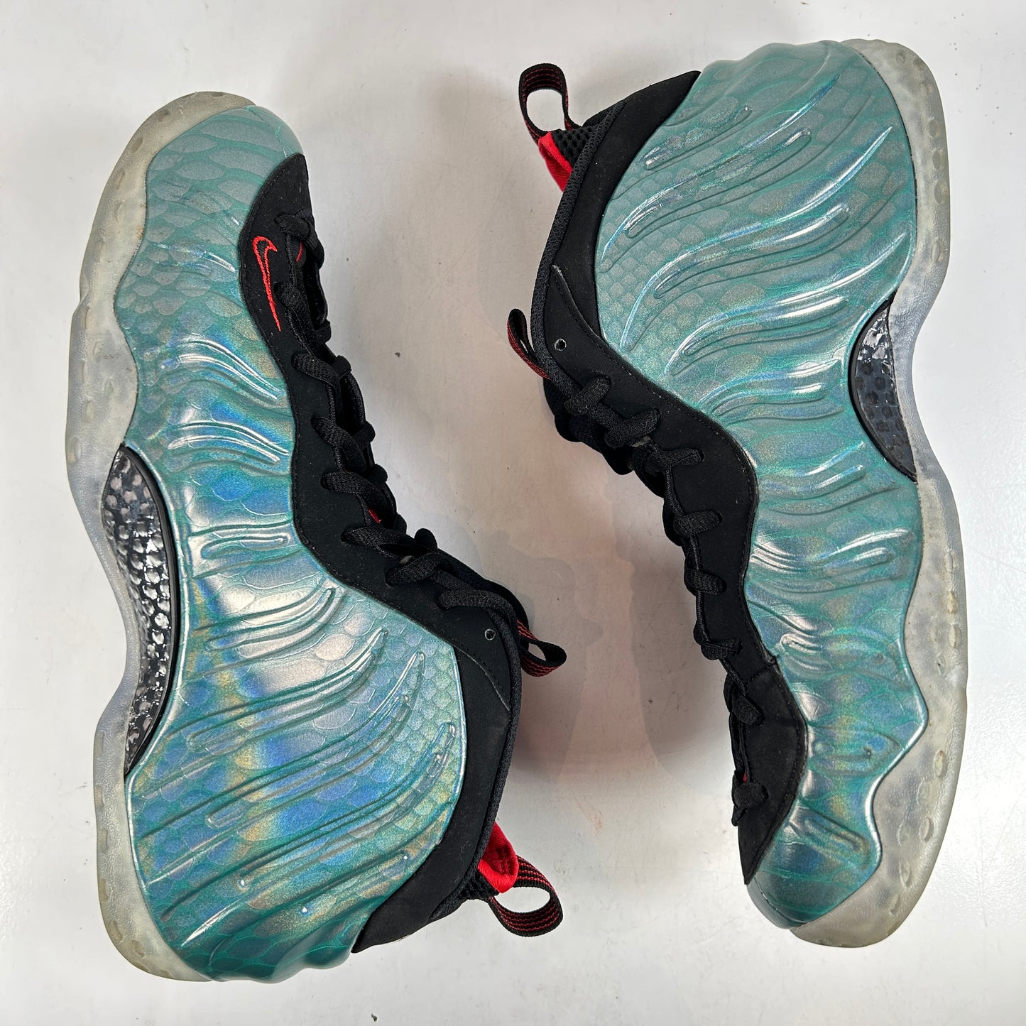 575420 300 Nike Air Foamposite One Gone Fishing [USED] - 11.5 M (Used) (No Box)