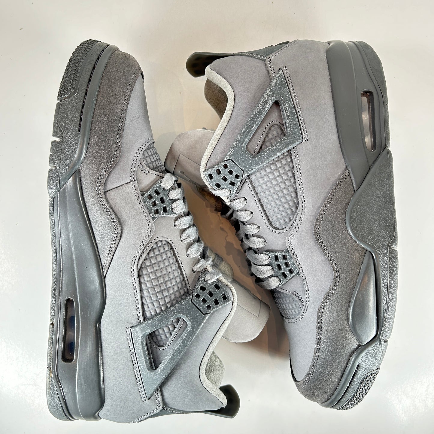 FQ7928 001 Jordan 4 Retro SE Paris Olympics Wet Cement [USED] - 9.5 M (Used)