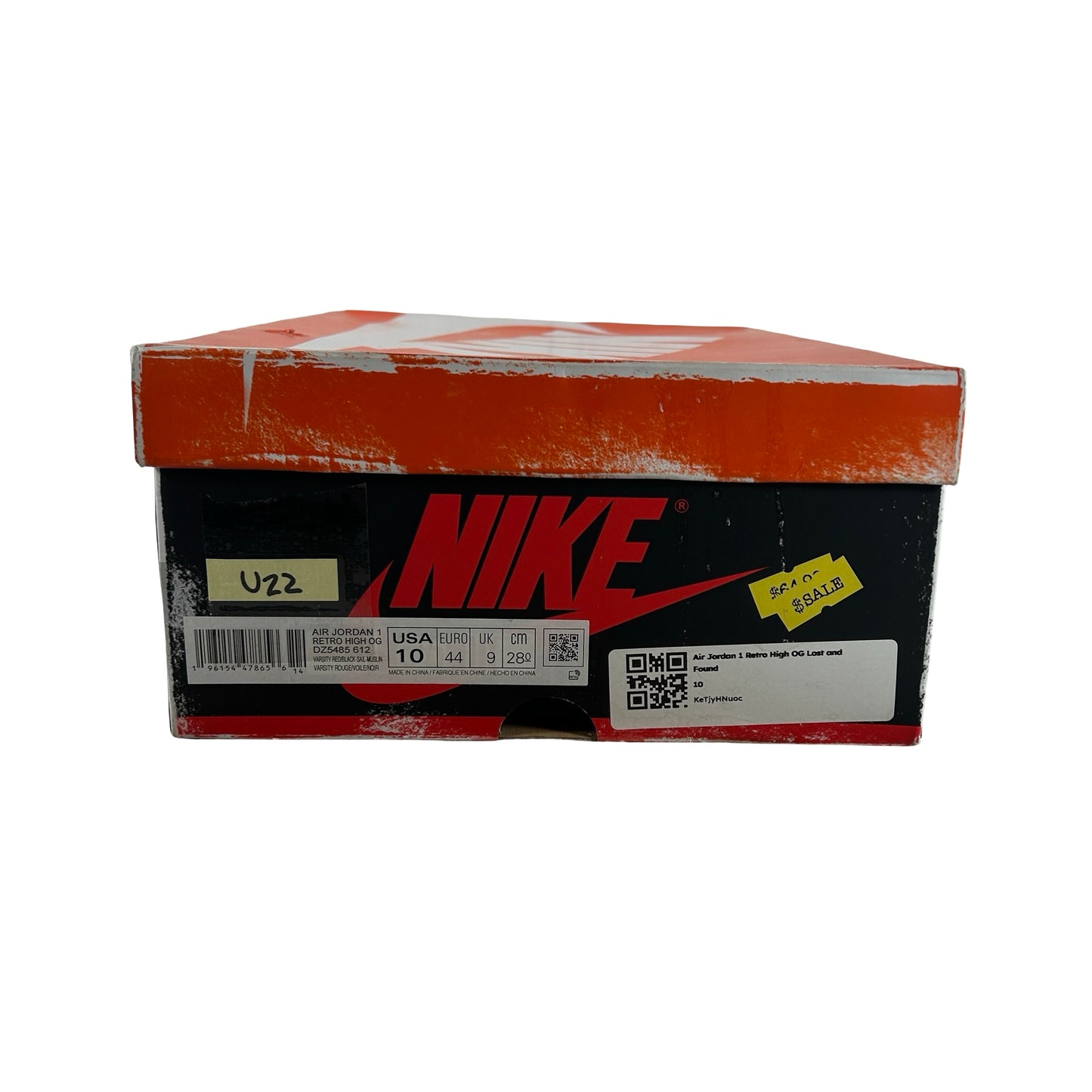 DZ5485 612 Jordan 1 Retro High OG Chicago Lost and Found [USED] - 10 M (Used22)