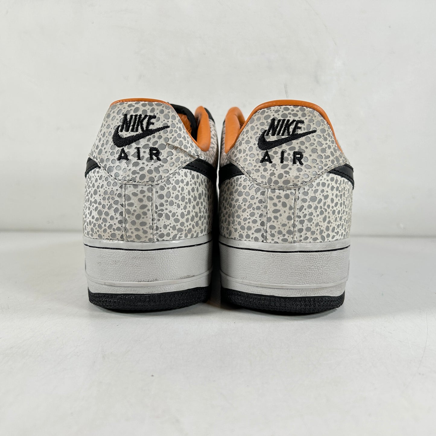 318776 801 Nike Air Force 1 Low Supreme Safari [USED] - 11 M (Used) (No Box)