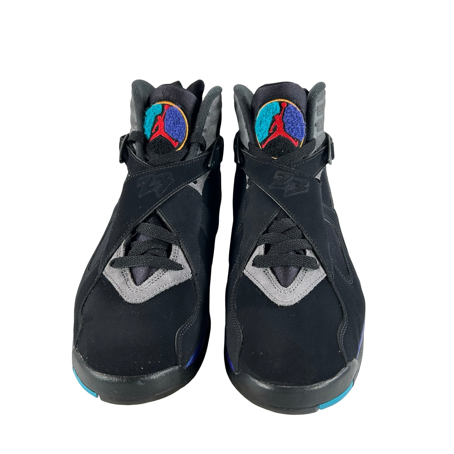 305381 006 Jordan 8 Retro Aqua (2025) [USED] - 9 M (Used)