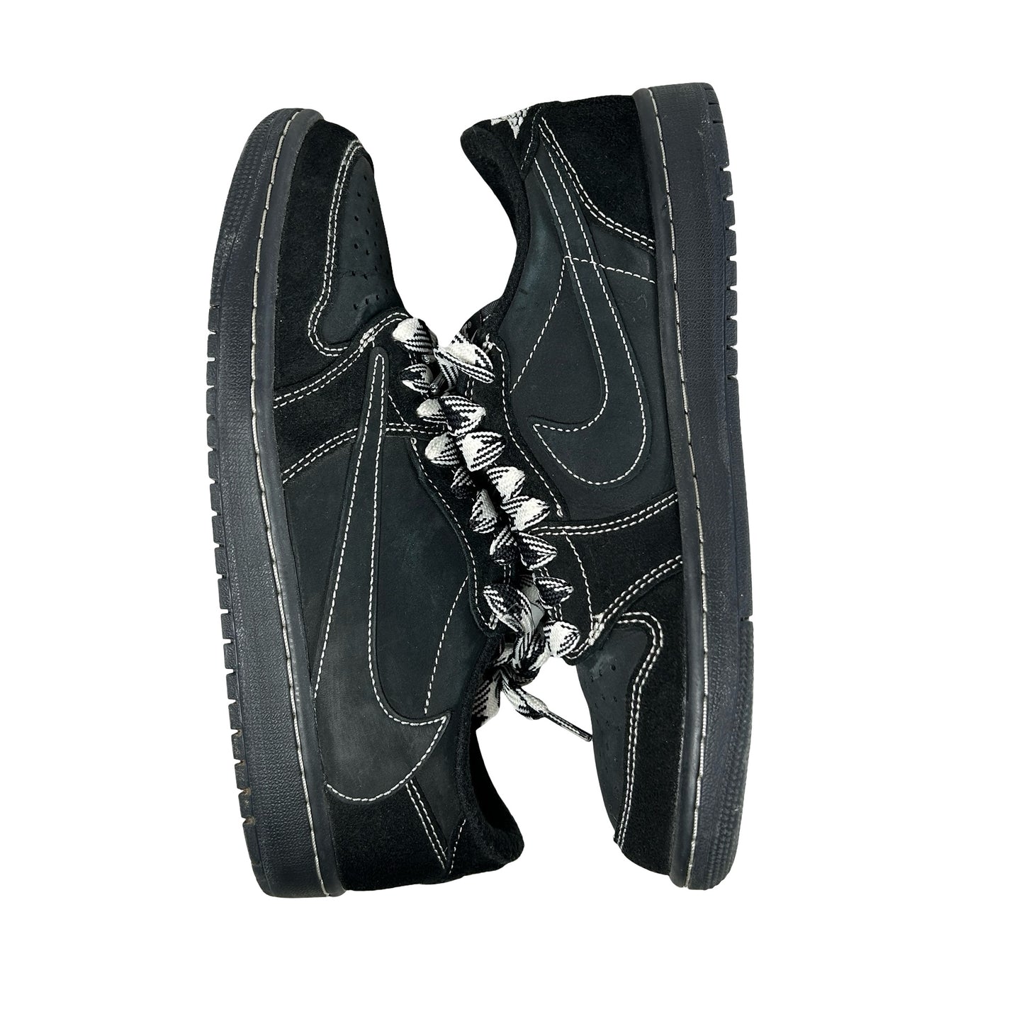 DM7866 001 Jordan 1 Retro Low OG Travis Scott Black Phantom [USED] - 8 M (Used6)