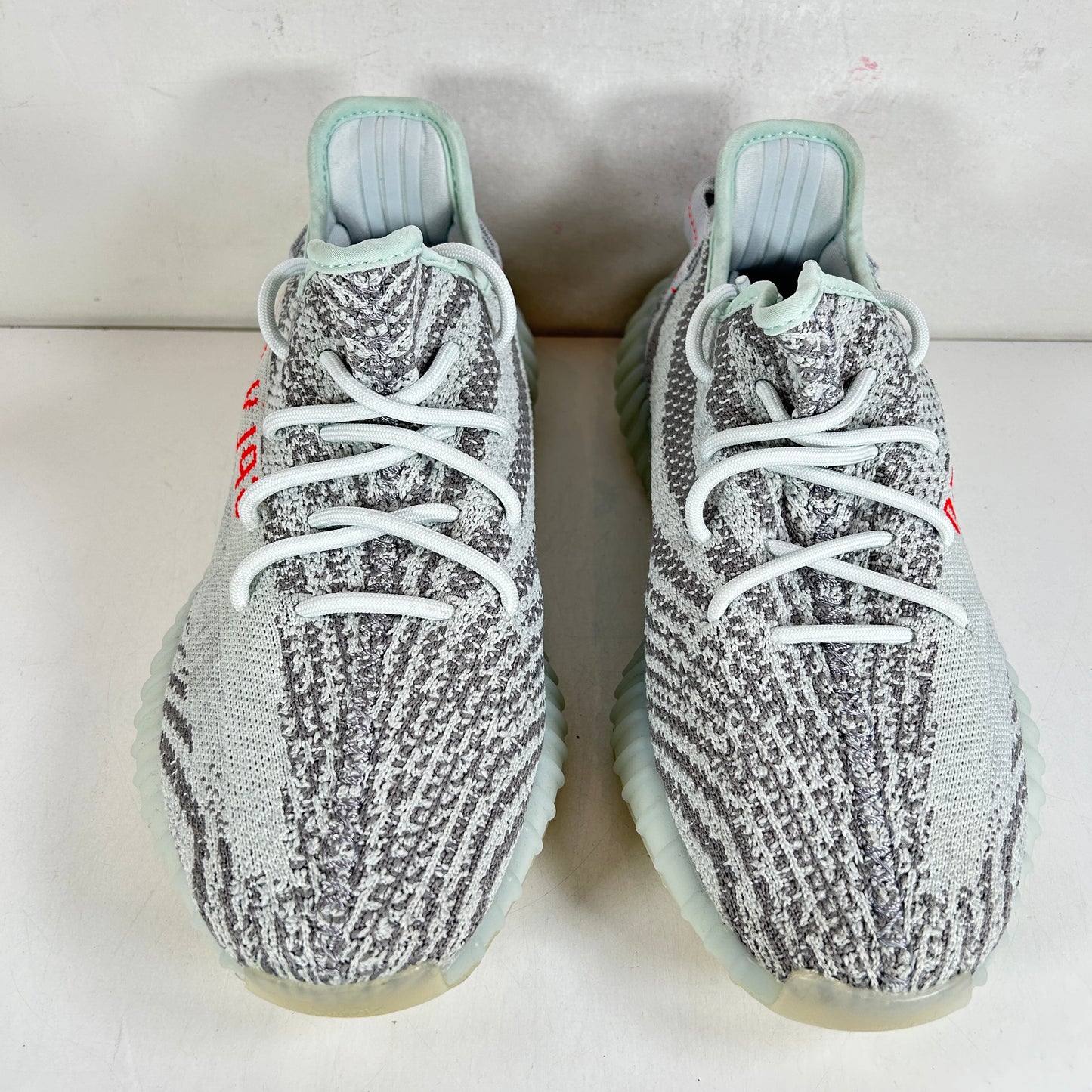 B37571 adidas Yeezy Boost 350 V2 Blue Tint (2017/2023) [USED] - 9 M (VNDS)