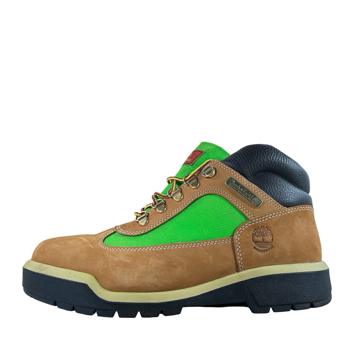 TB1A18RI 231 Field Boot Mid Lace Up Waterproof Wheat Slimetime [USED] - 9 M (Used)