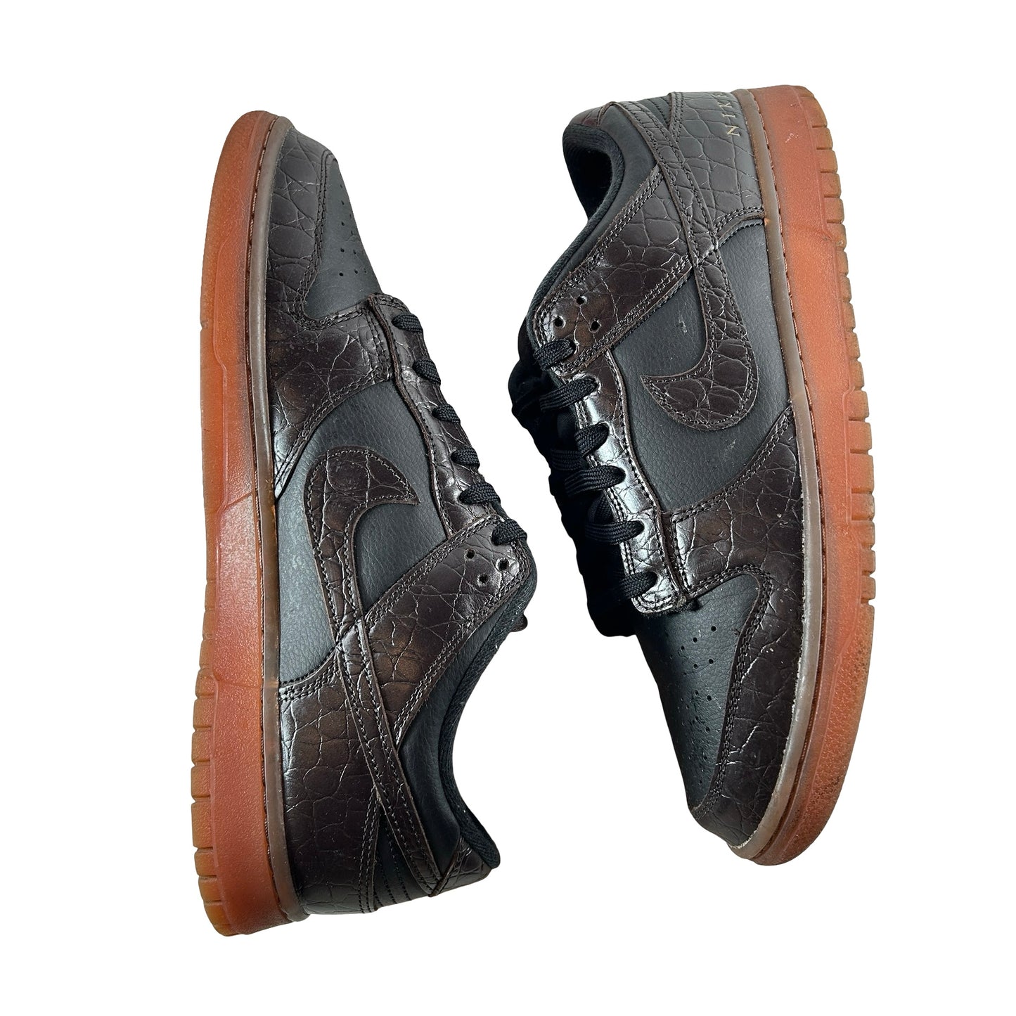 DV1024 010 Nike Dunk Low Velvet Brown Black [USED] - 12 M (Used)